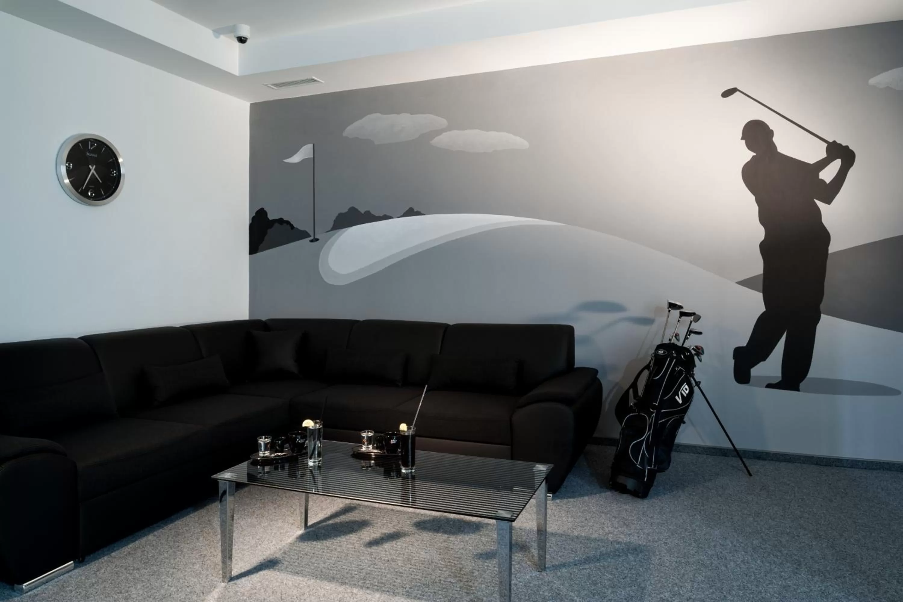 Golfcourse in Hotel Štekl