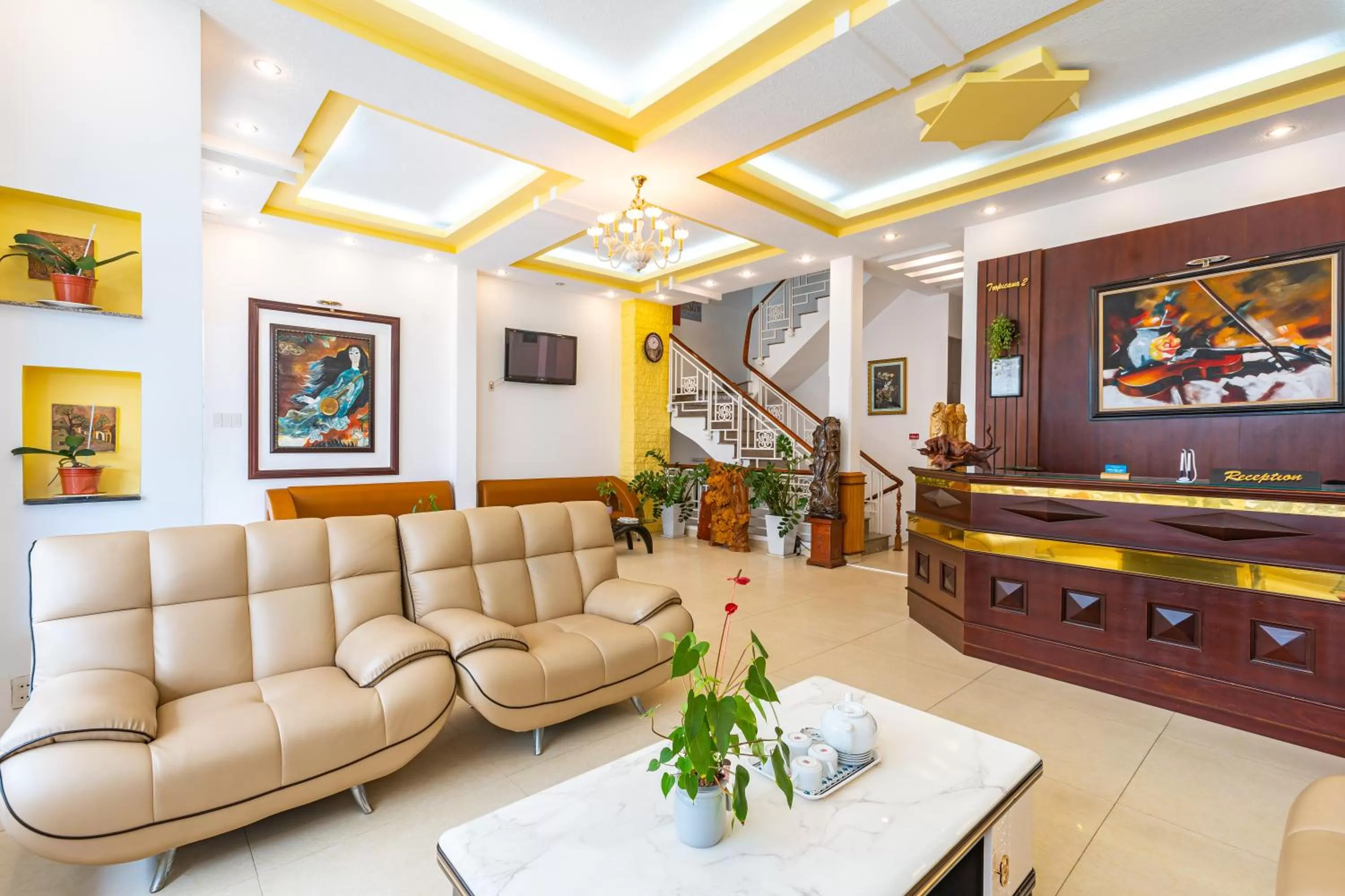 Living room in Miền Nhiệt Đới 2 Hotel