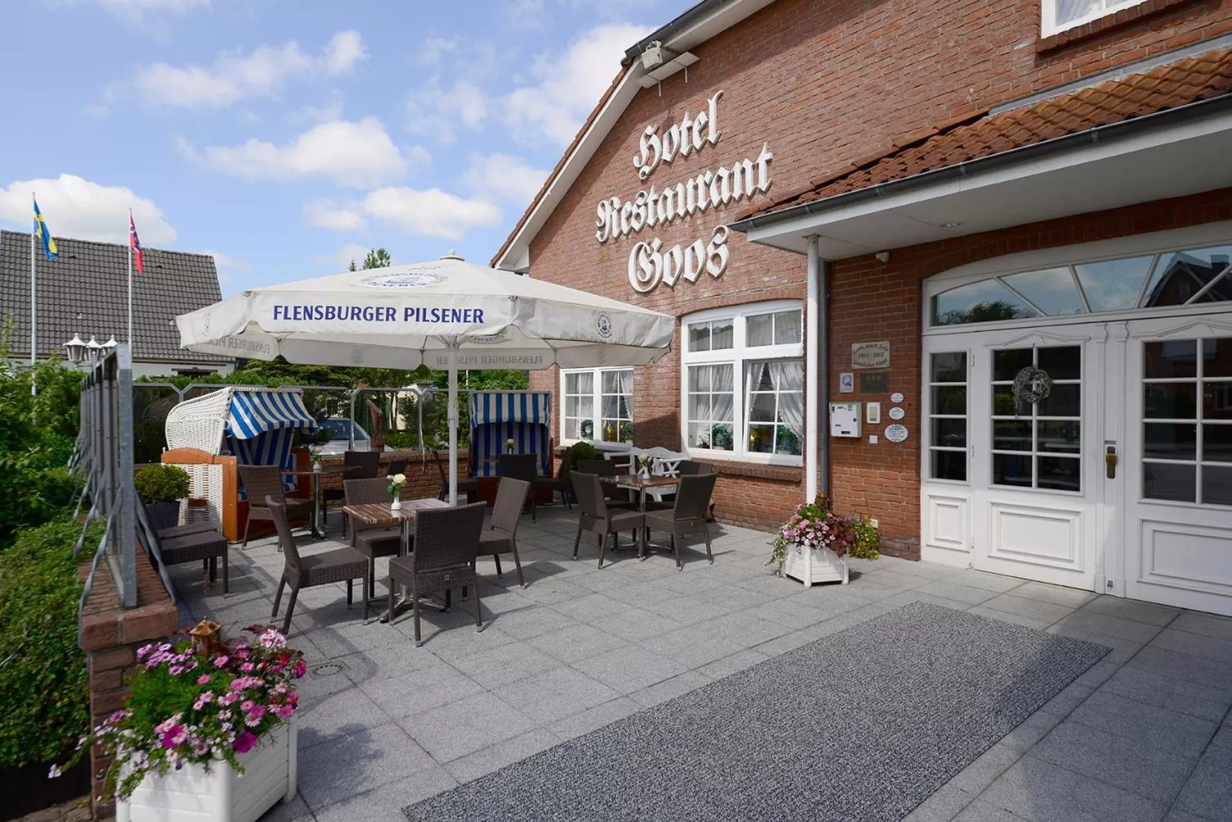 Facade/entrance in Hotel Goos