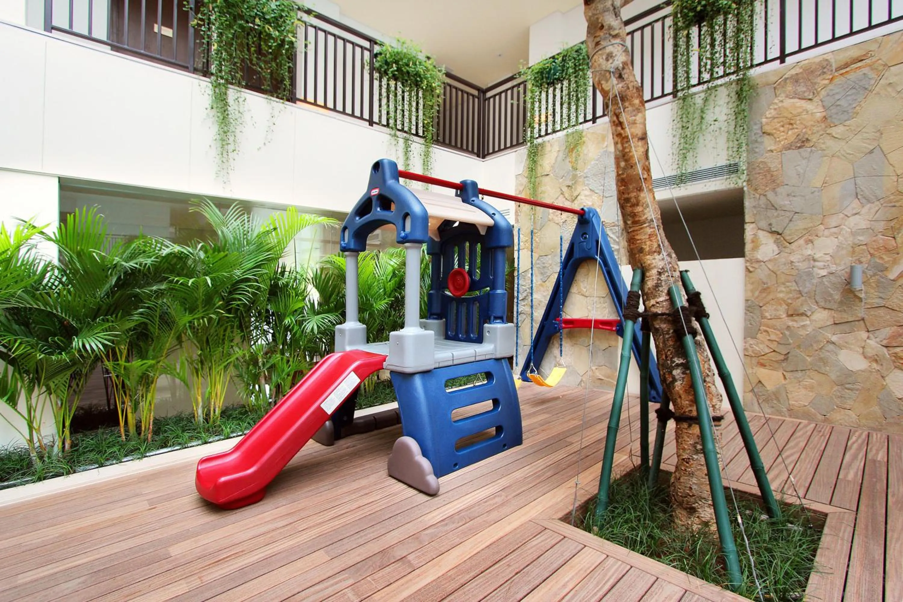 Children play ground in Dwijaya House of Pakubuwono