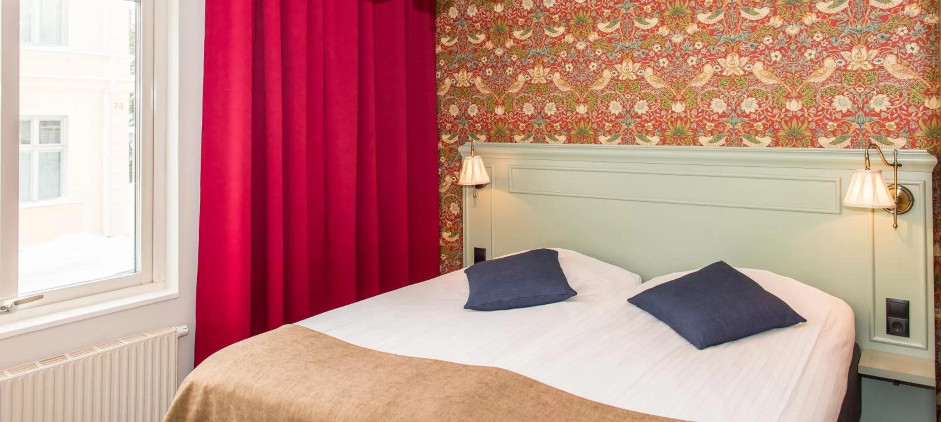 Bed in SPiS Hotell Amber