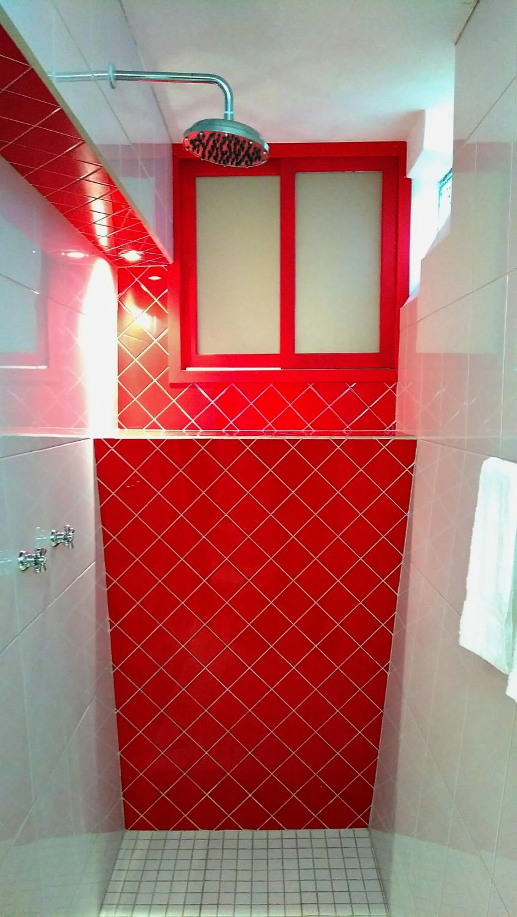 Shower in Posada Antiguo Camino Real