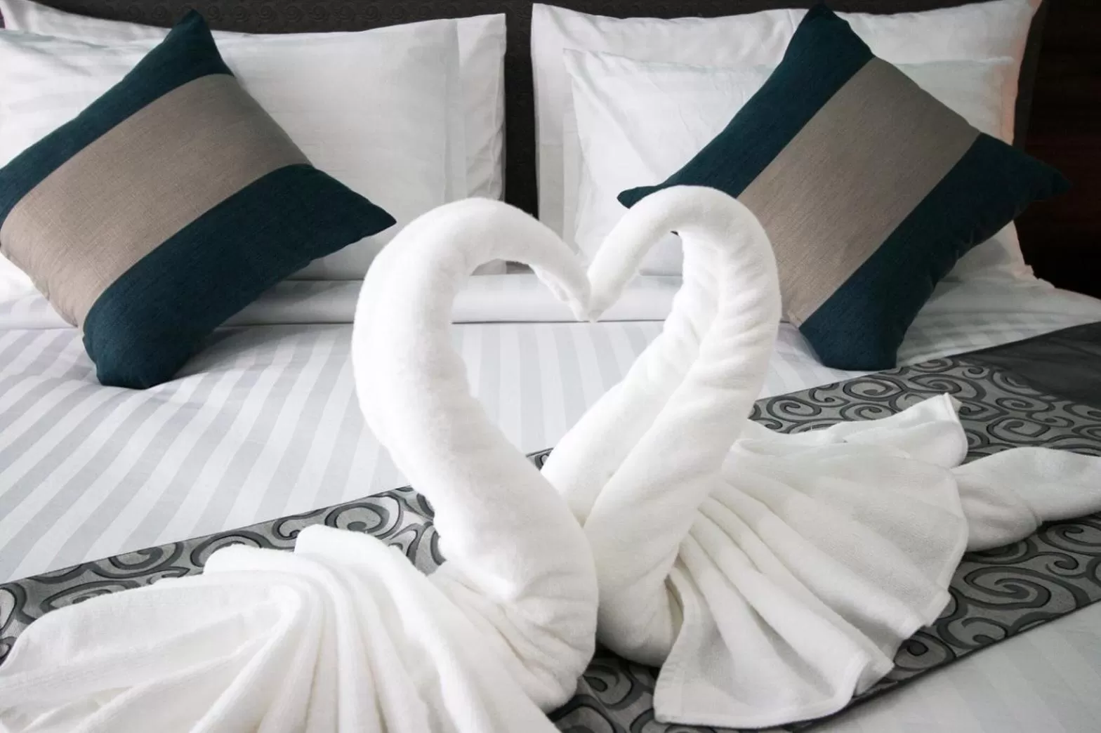 Bed in Aonang Sea Valley Resort