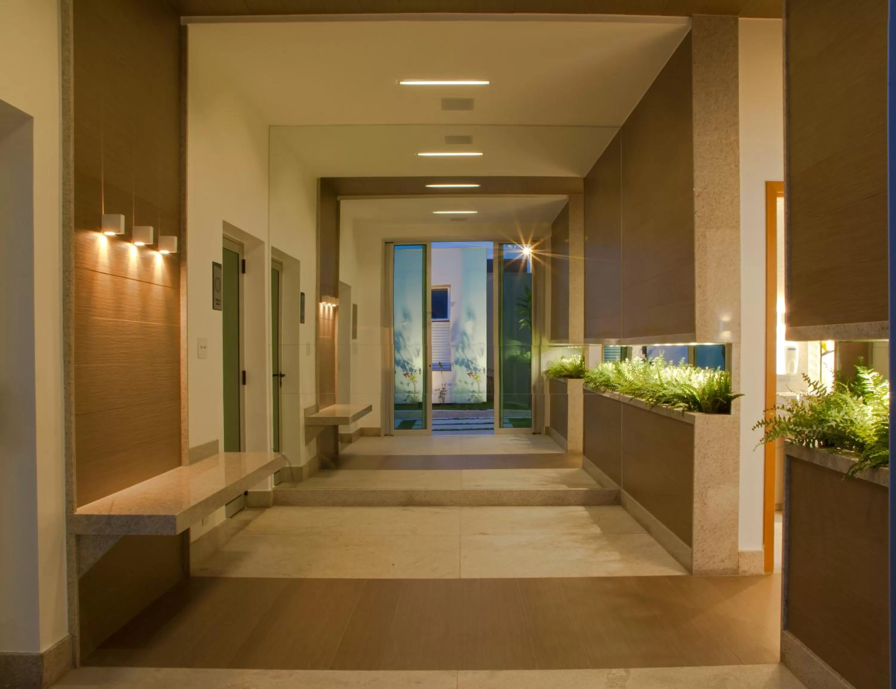 Steam room in Jade Hotel Brasília