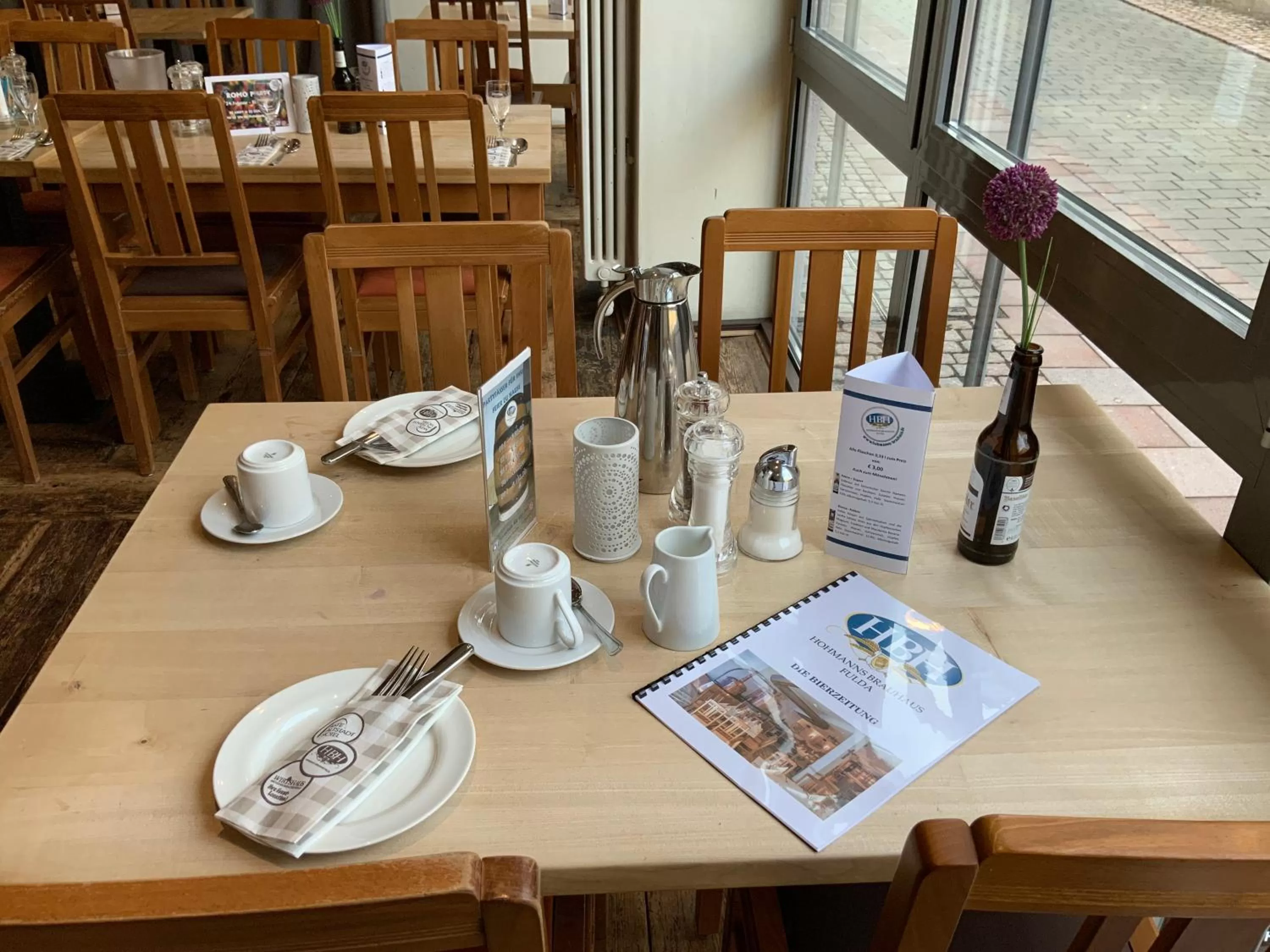 Restaurant/places to eat in Altstadthotel Arte