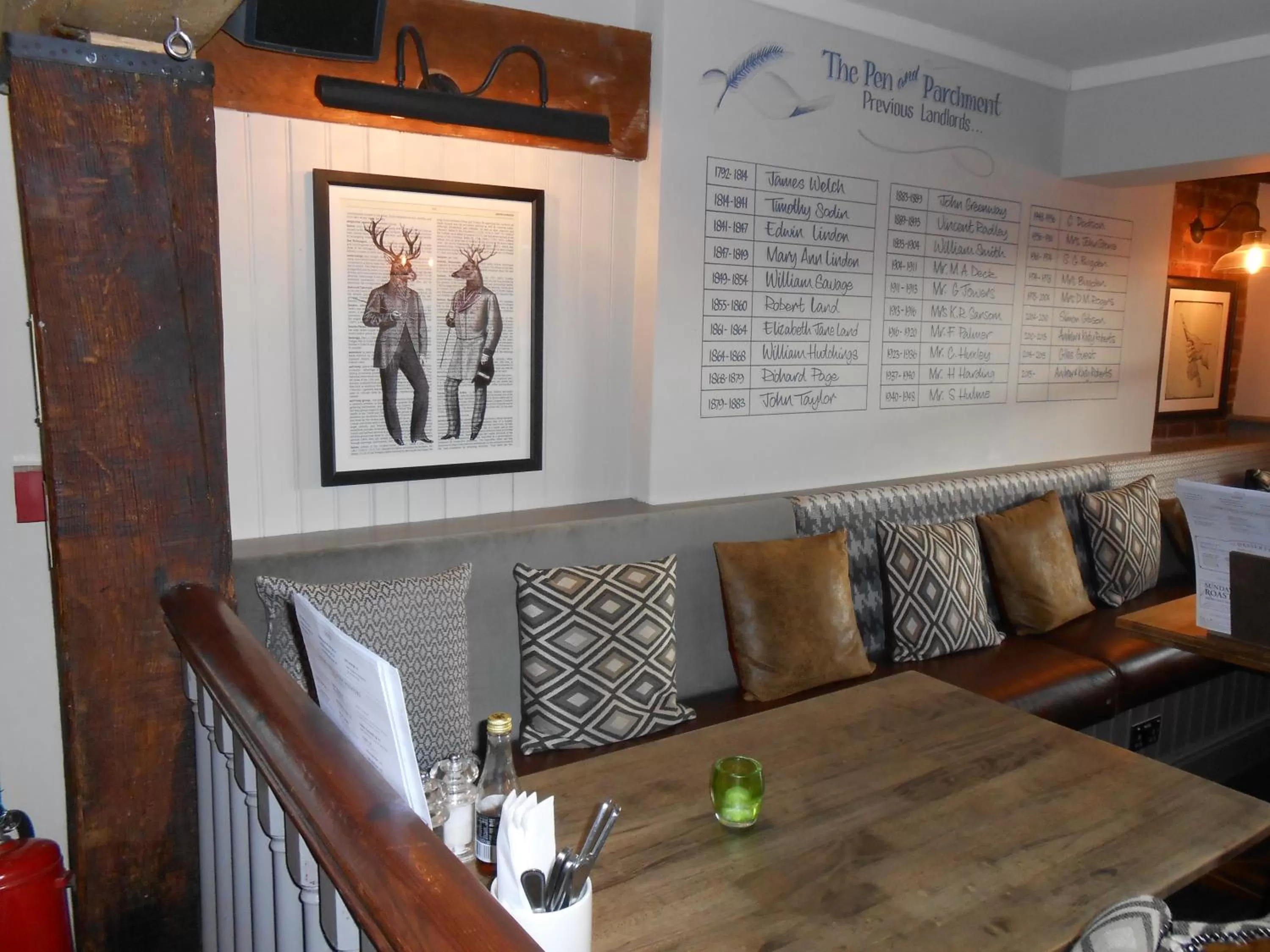 Dining area in Pen and Parchment by Greene King Inns