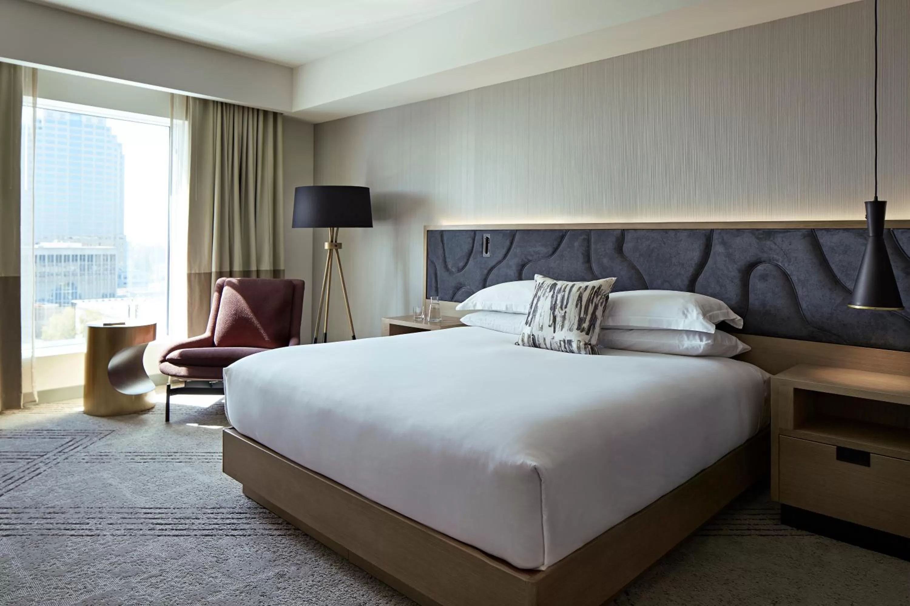 King Room with Mobility Accessible Tub and Roll-In Shower in Kimpton Sawyer Hotel by IHG