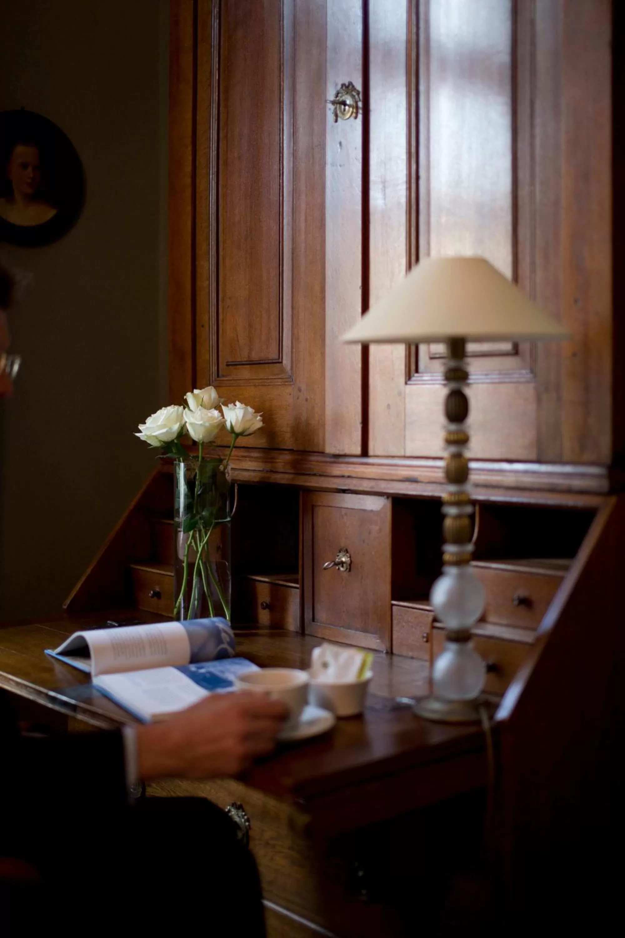 Decorative detail in Camillas Hus