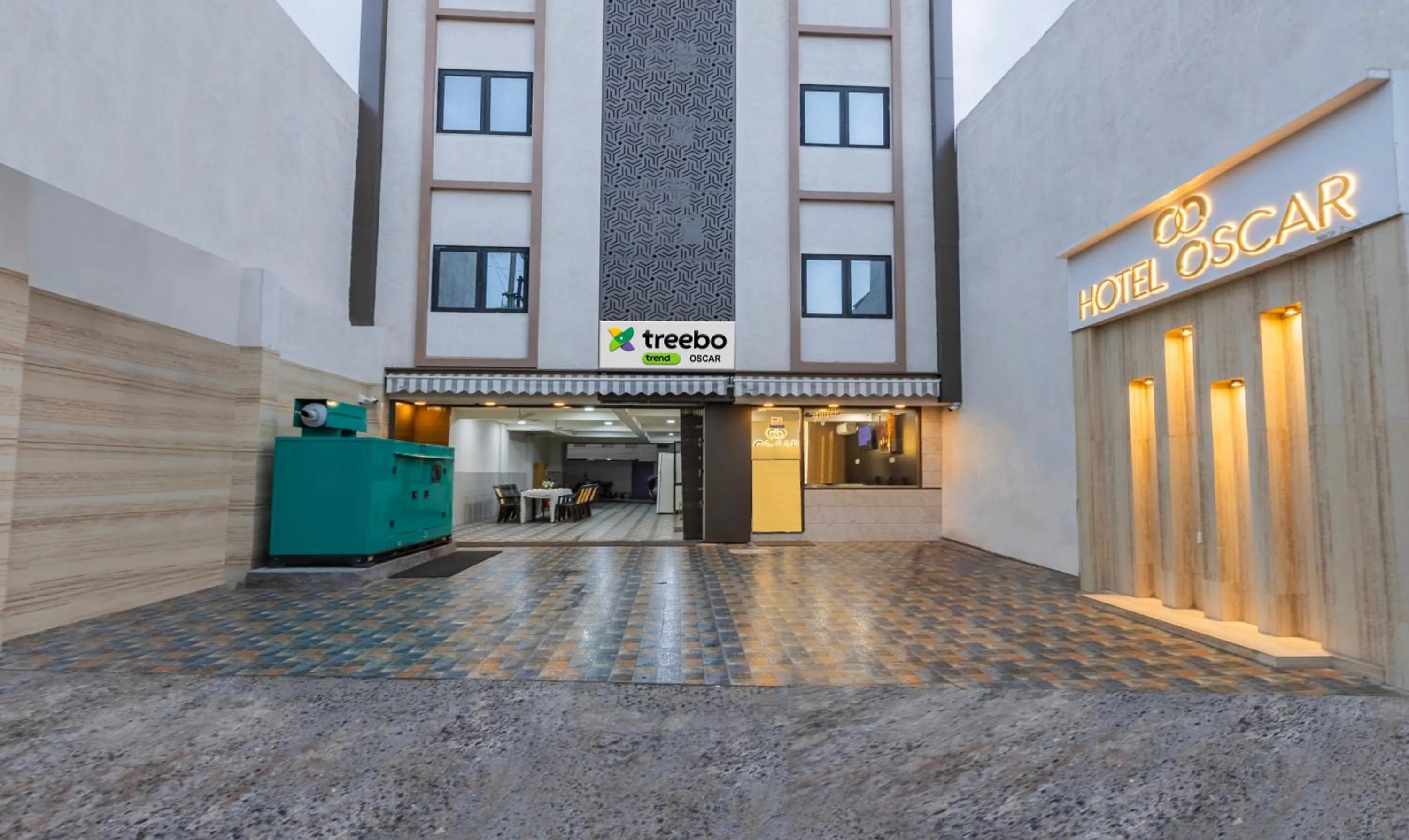 Parking in Treebo Oscar