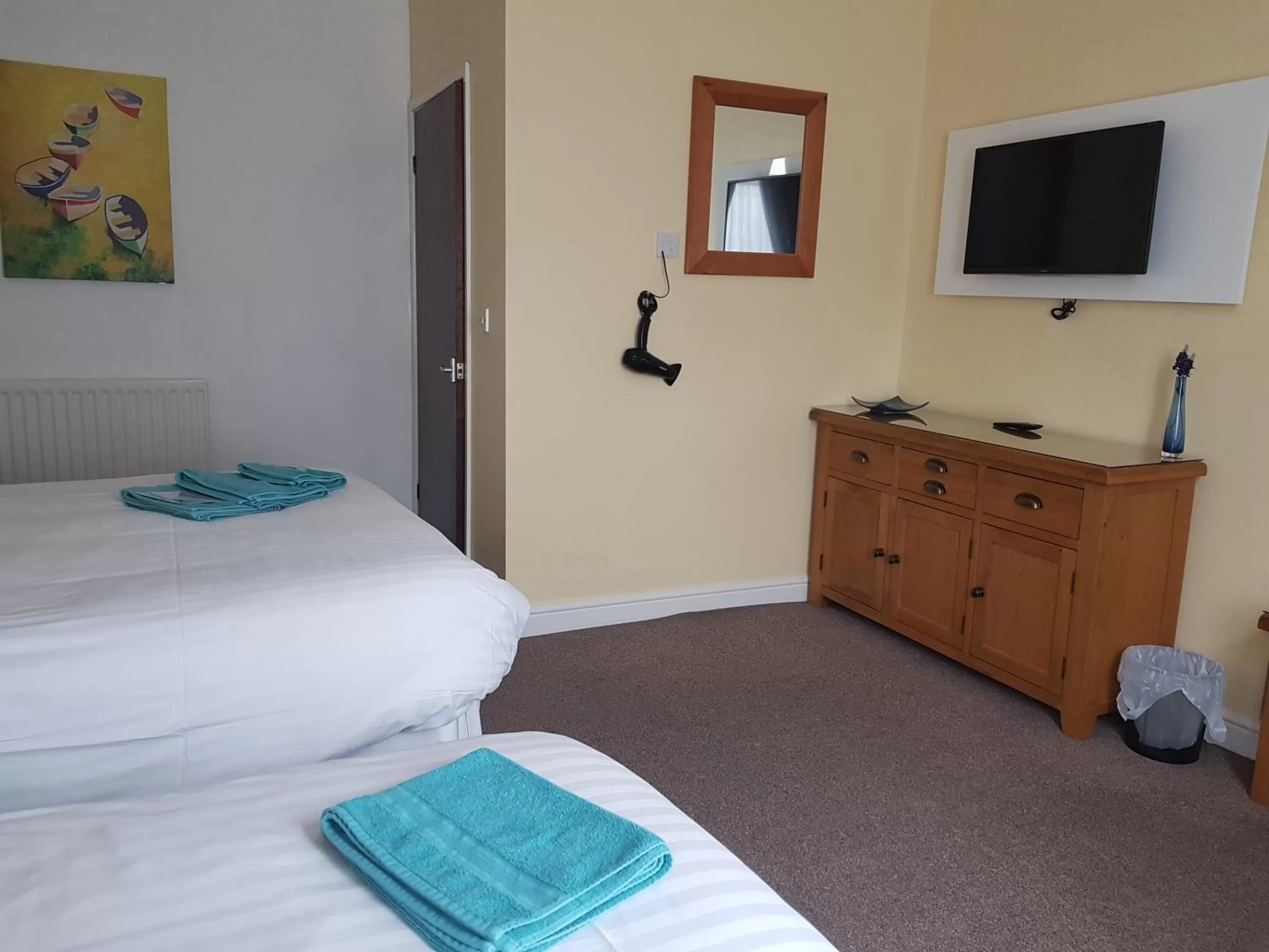 Bed in The Beacon Hotel