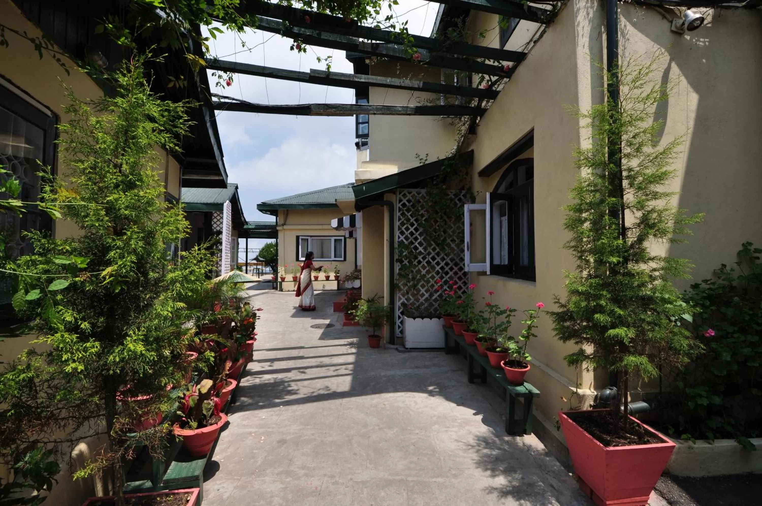 Facade/entrance in Windamere Hotel - A Colonial Heritage