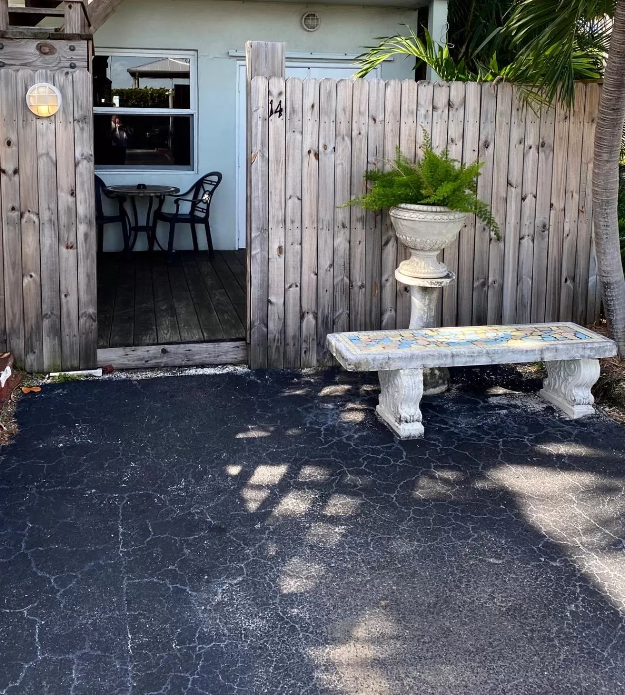 Facade/entrance in Harborside Motel & Marina