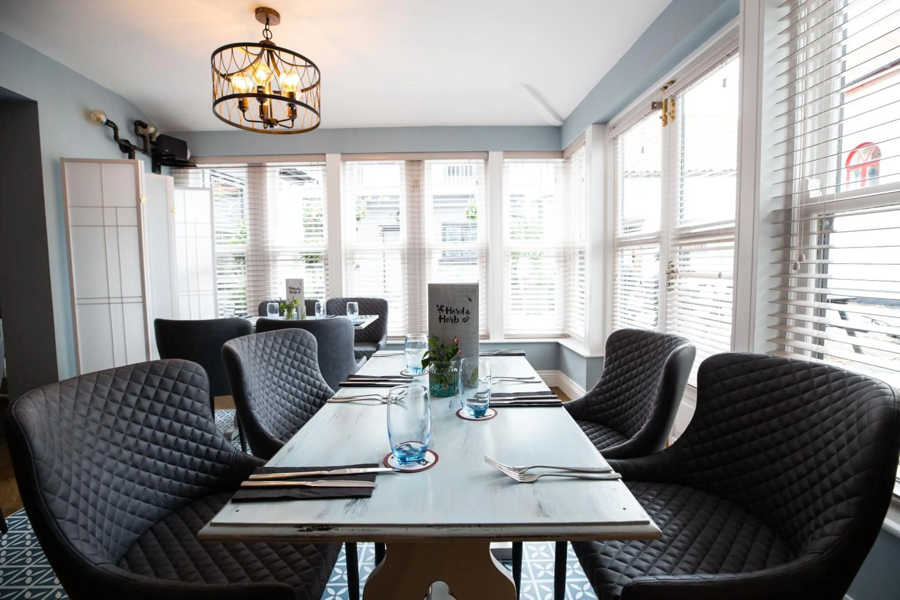 Dining area in Hardwick Arms Hotel