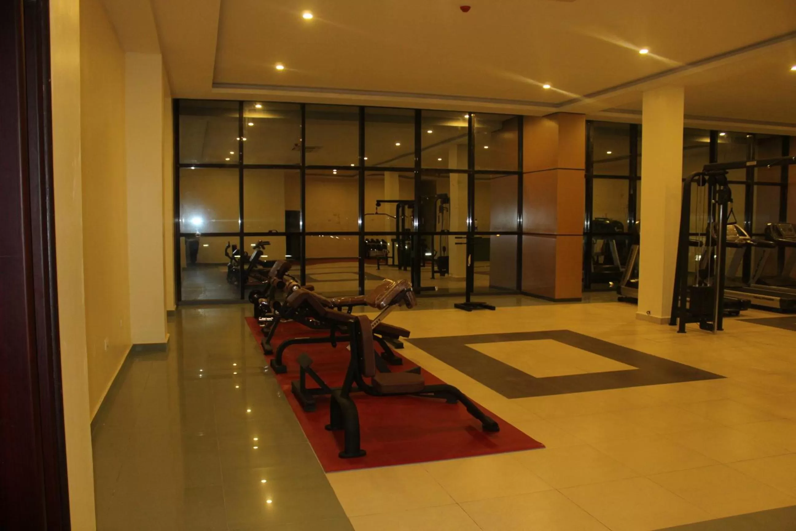 Fitness centre/facilities in Hotel Blue Sapphire