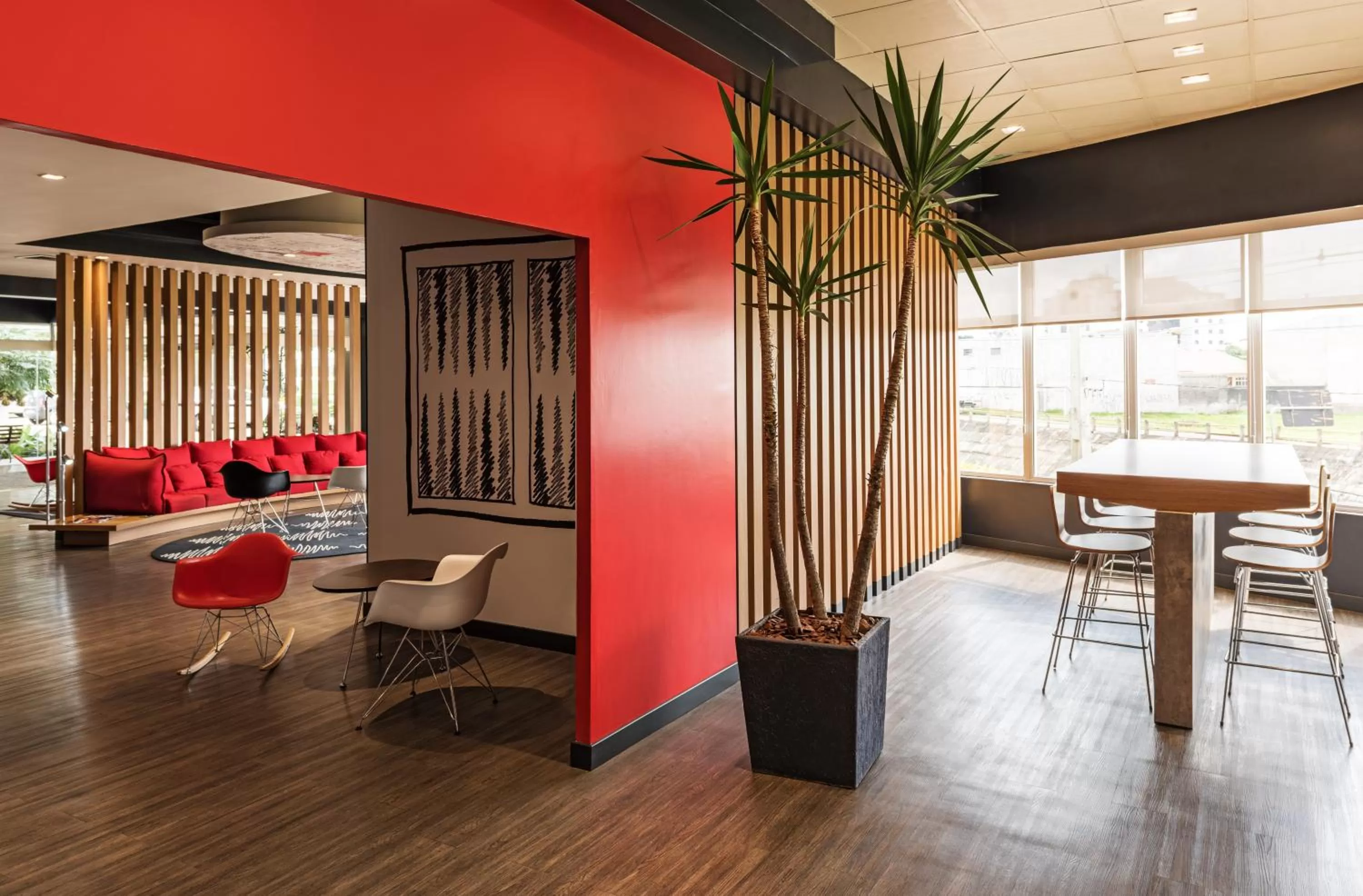 Living room in ibis Curitiba Aeroporto