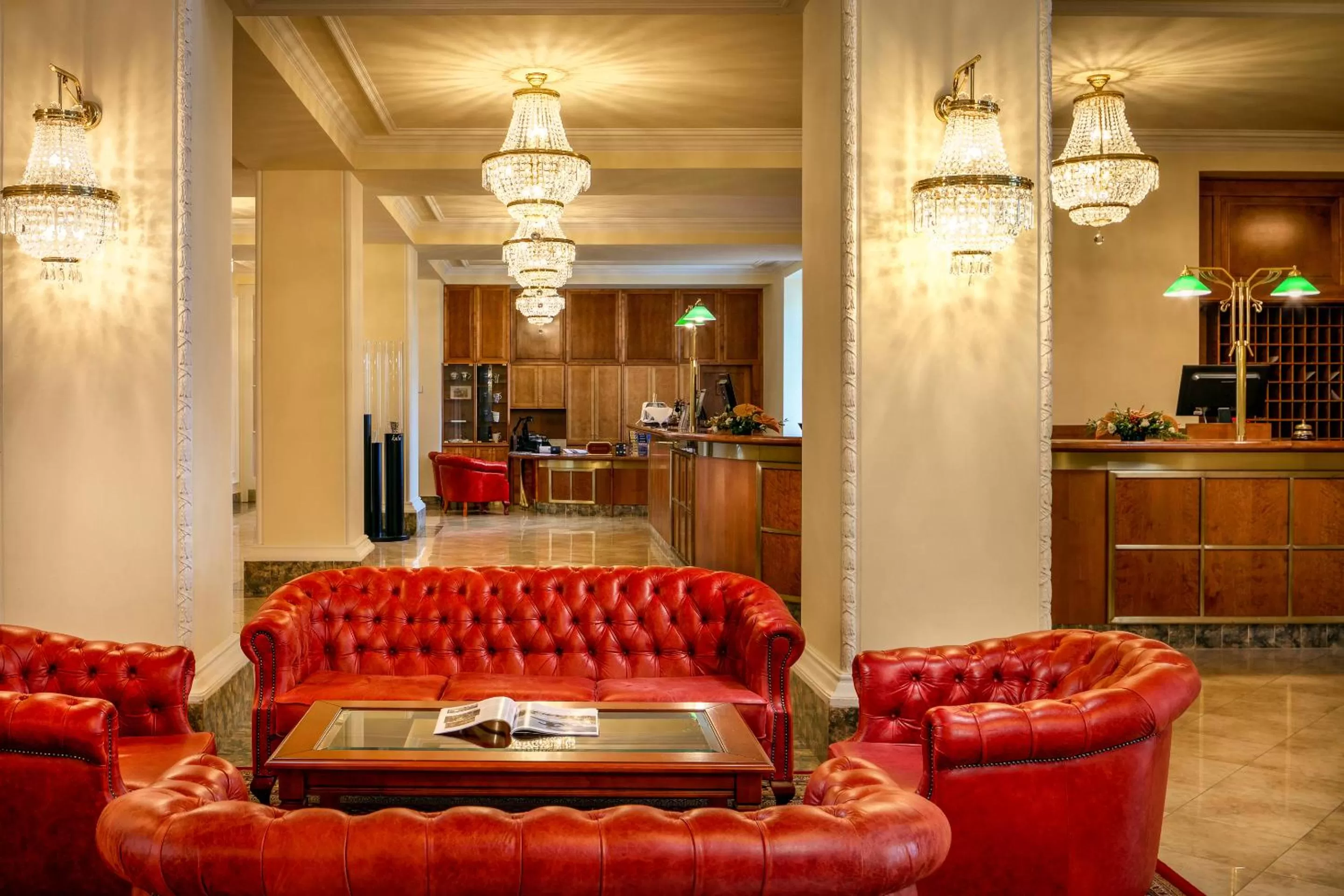 Lobby or reception in Spa Hotel Imperial
