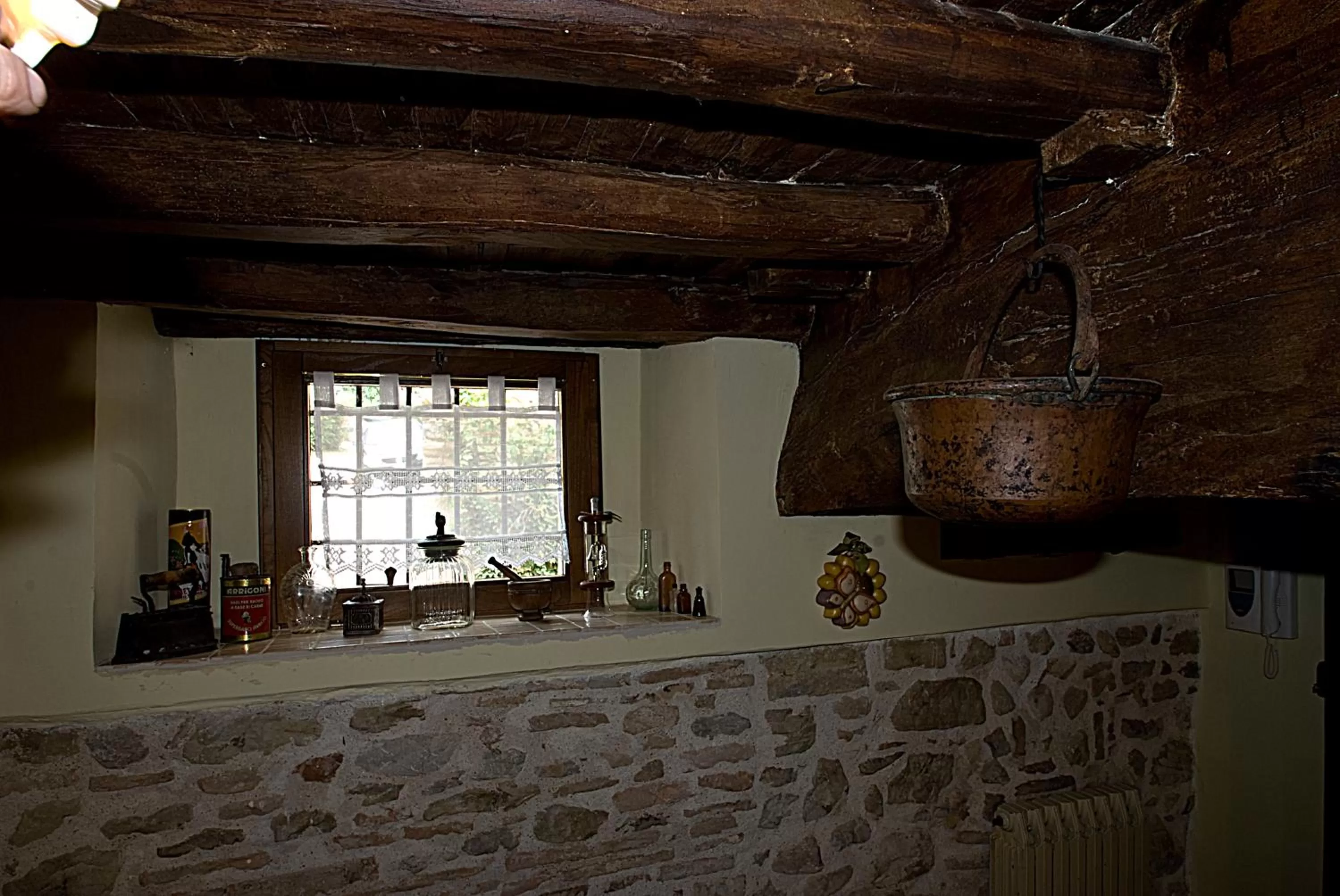 Decorative detail in Casale del Monsignore