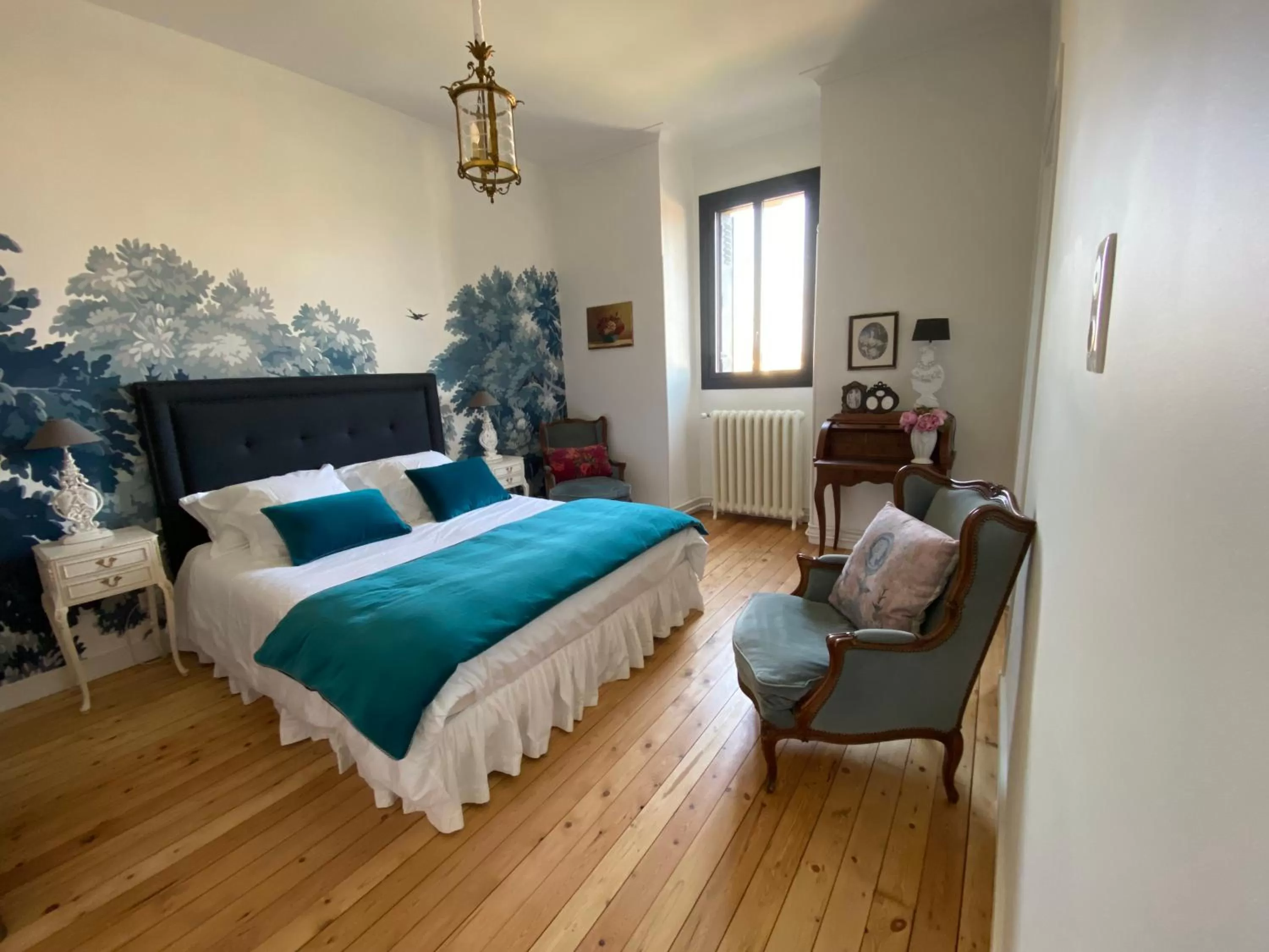 Bed in Villa Aristide