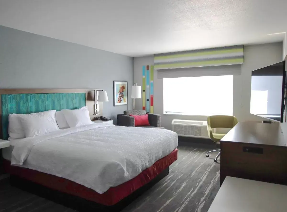 King Room with City View - Non-Smoking in Hampton Inn Lead King Room with City View - Non-Smoking in Hampton Inn Lead