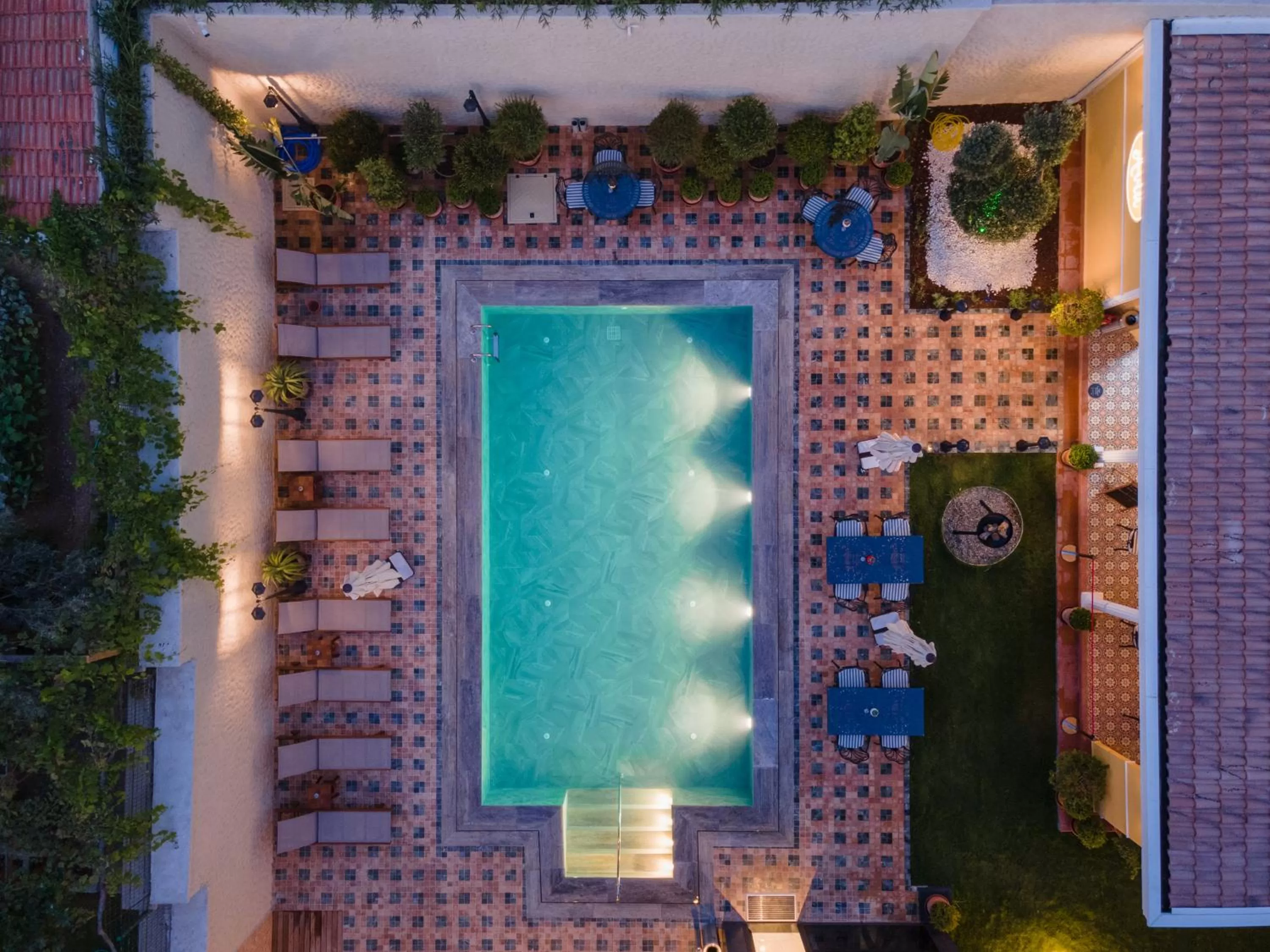 Swimming pool in Motif Hotel Çeşme