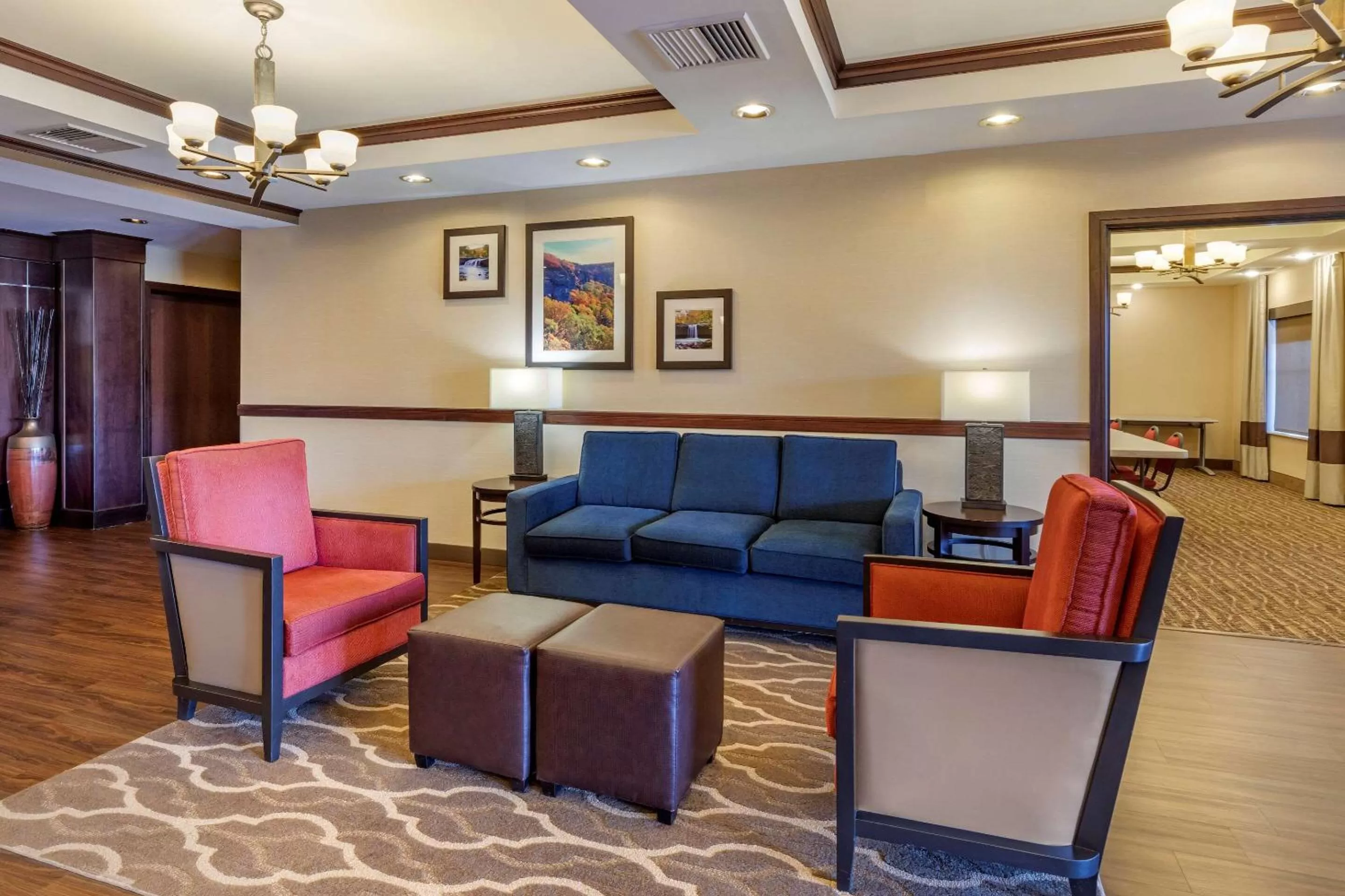 Lobby or reception in Comfort Inn & Suites Russellville I-40