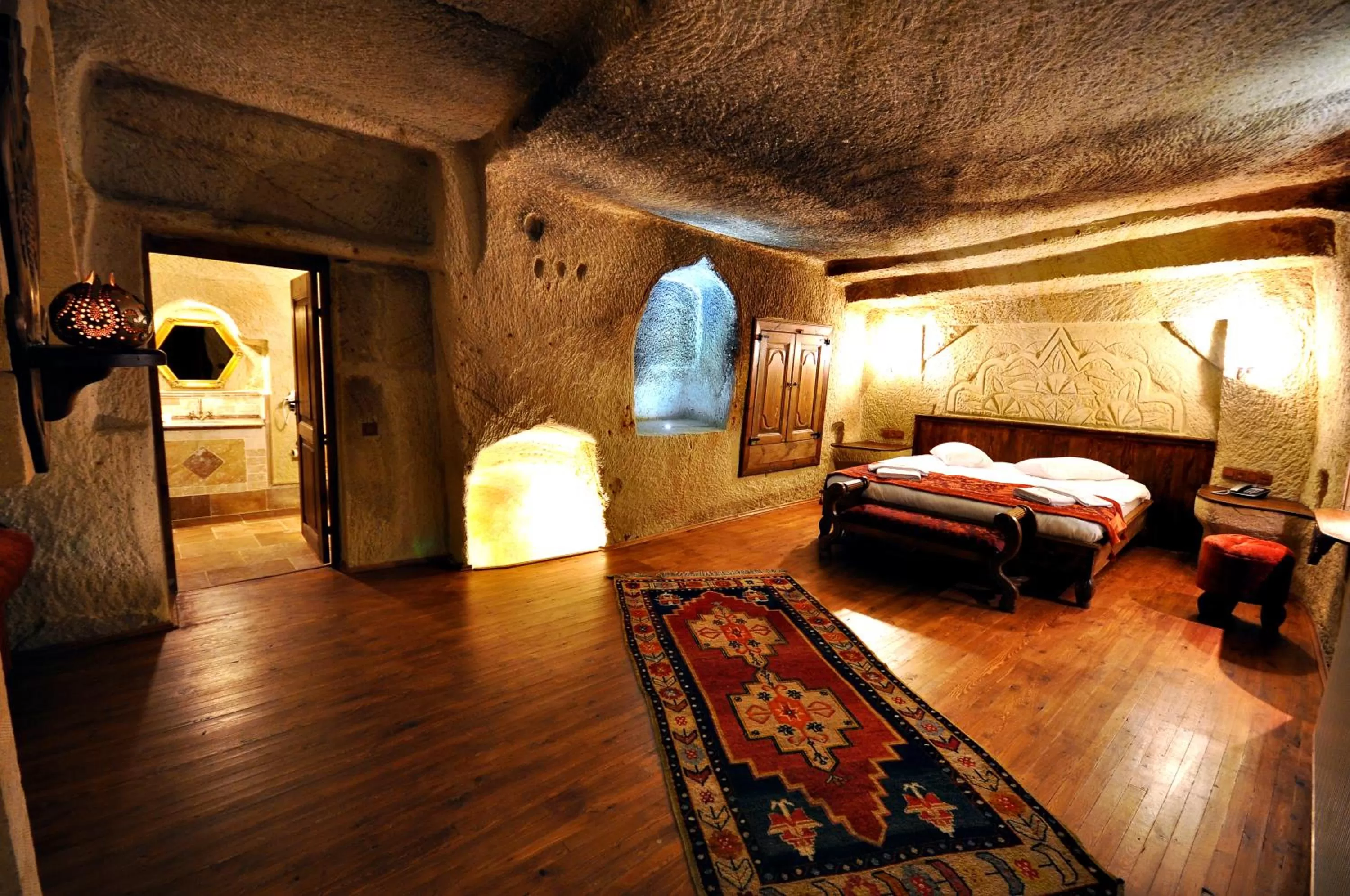 Bed in Has Cave Konak