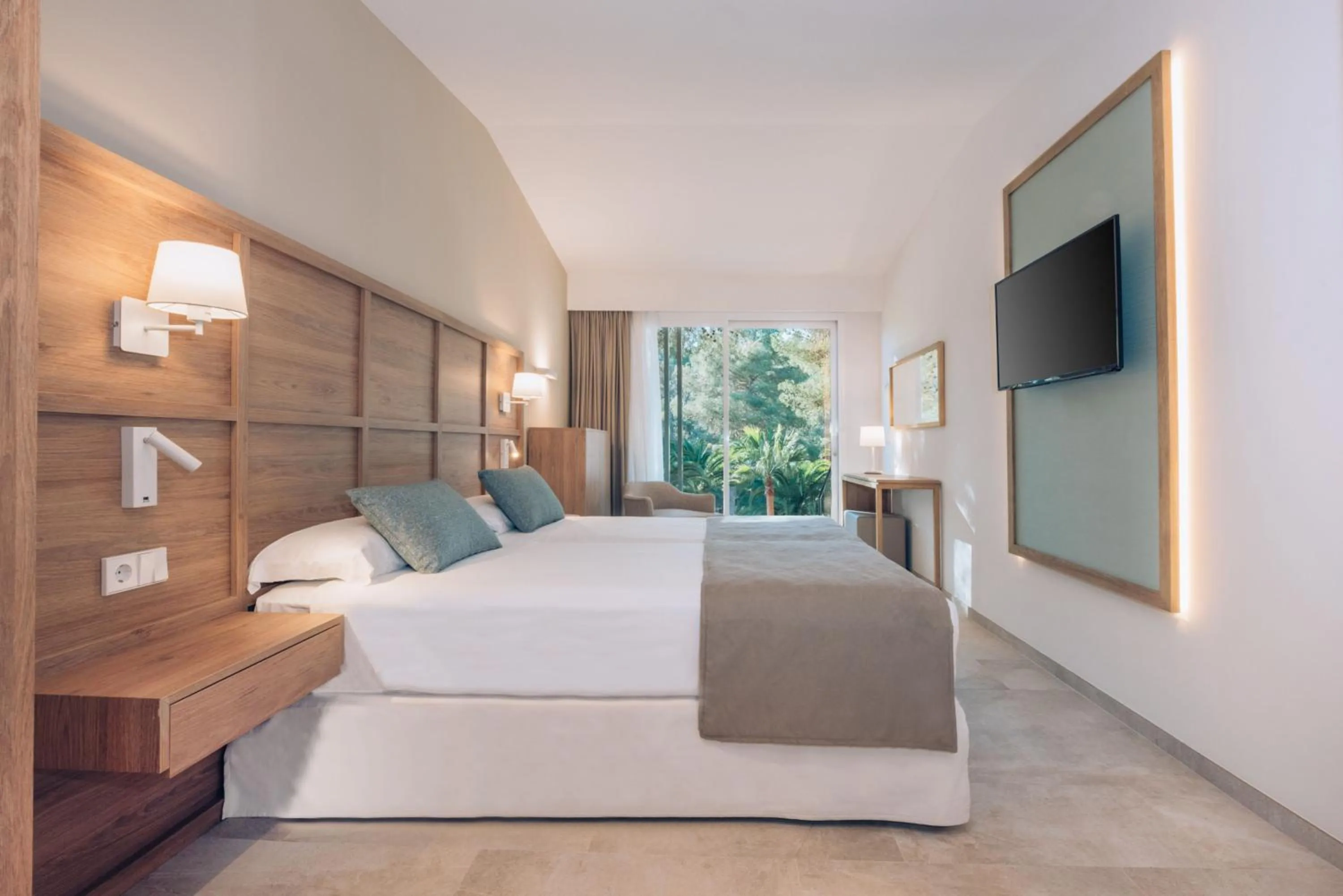 Photo of the whole room, Bed in Iberostar Waves Cala Domingos All Inclusive