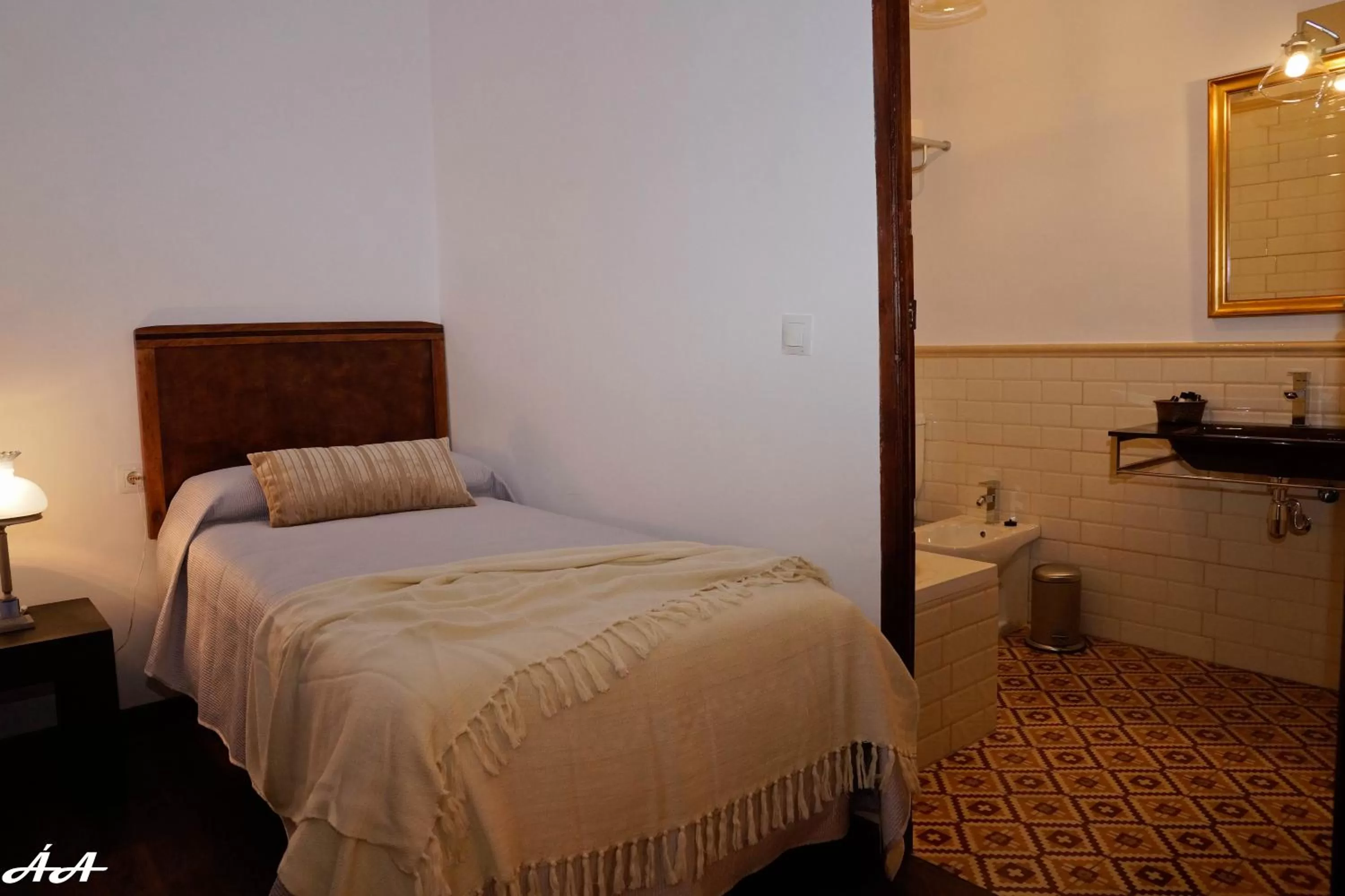 Bed in Fuentepiedra Casa Rural Categoría Superior