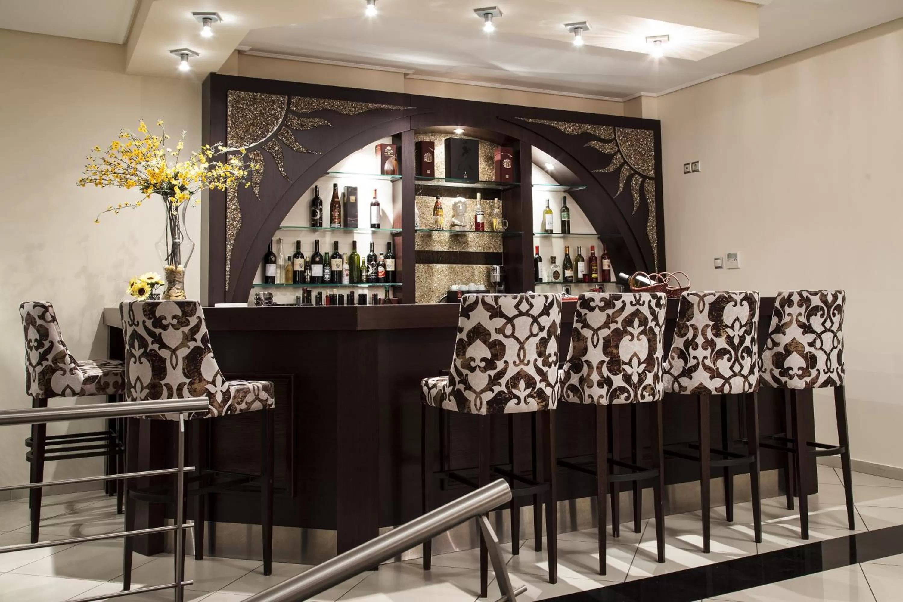 Lounge or bar in Hotel Meteoritis