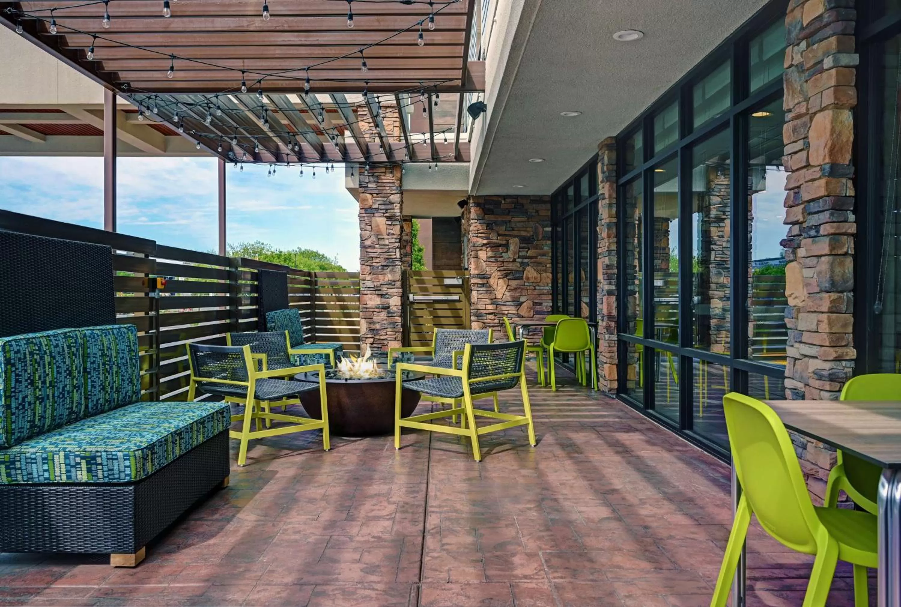 Patio in Home2 Suites By Hilton Tracy, Ca