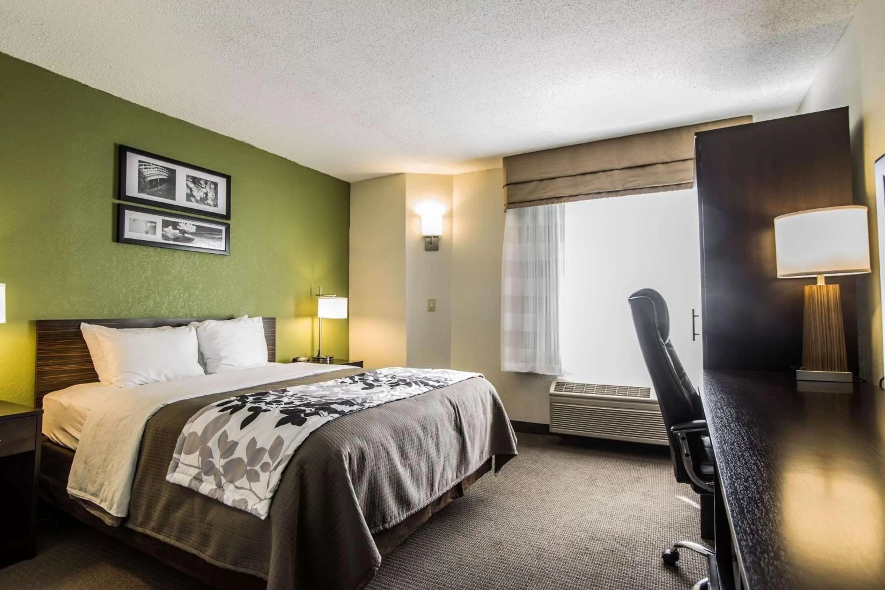 Photo of the whole room, Bed in Sleep Inn Columbia Airport