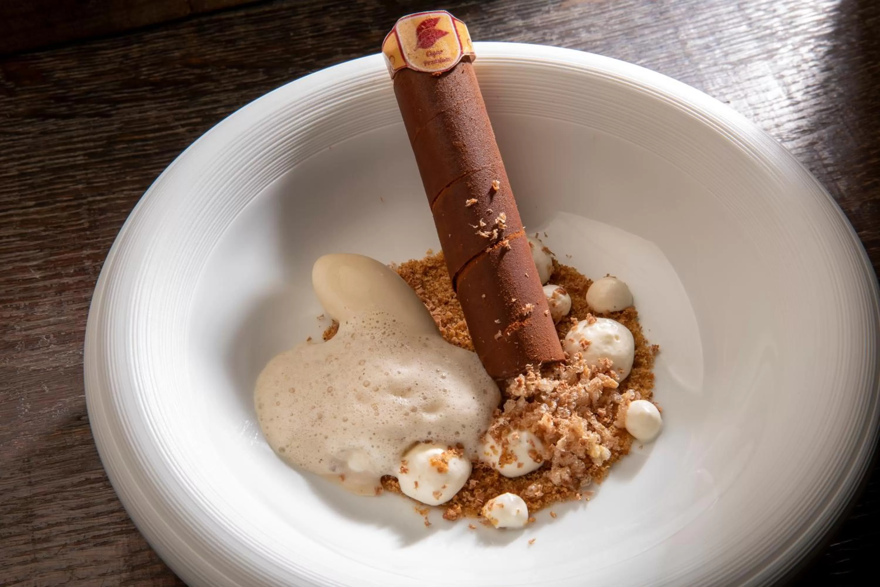 Food close-up in La Ferme Saint Simeon Hotel & Spa - Relais & Chateaux