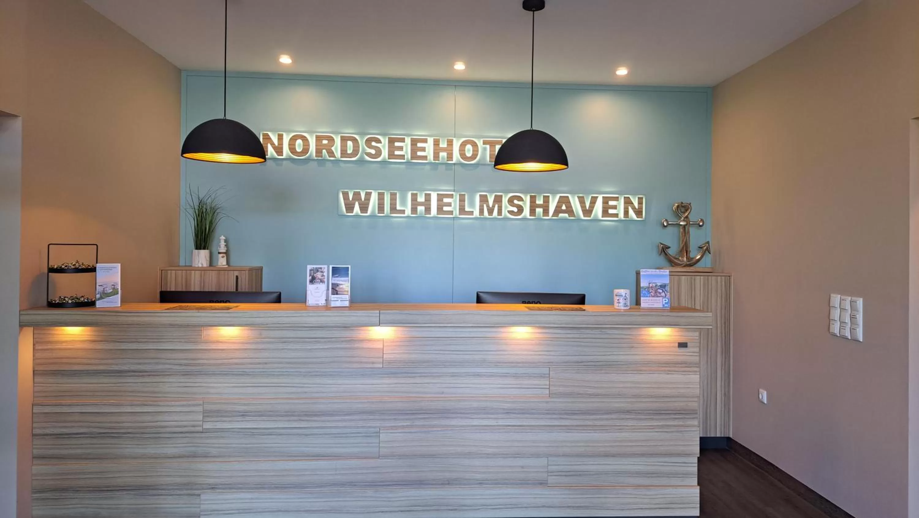 Lobby or reception in Nordseehotel Wilhelmshaven