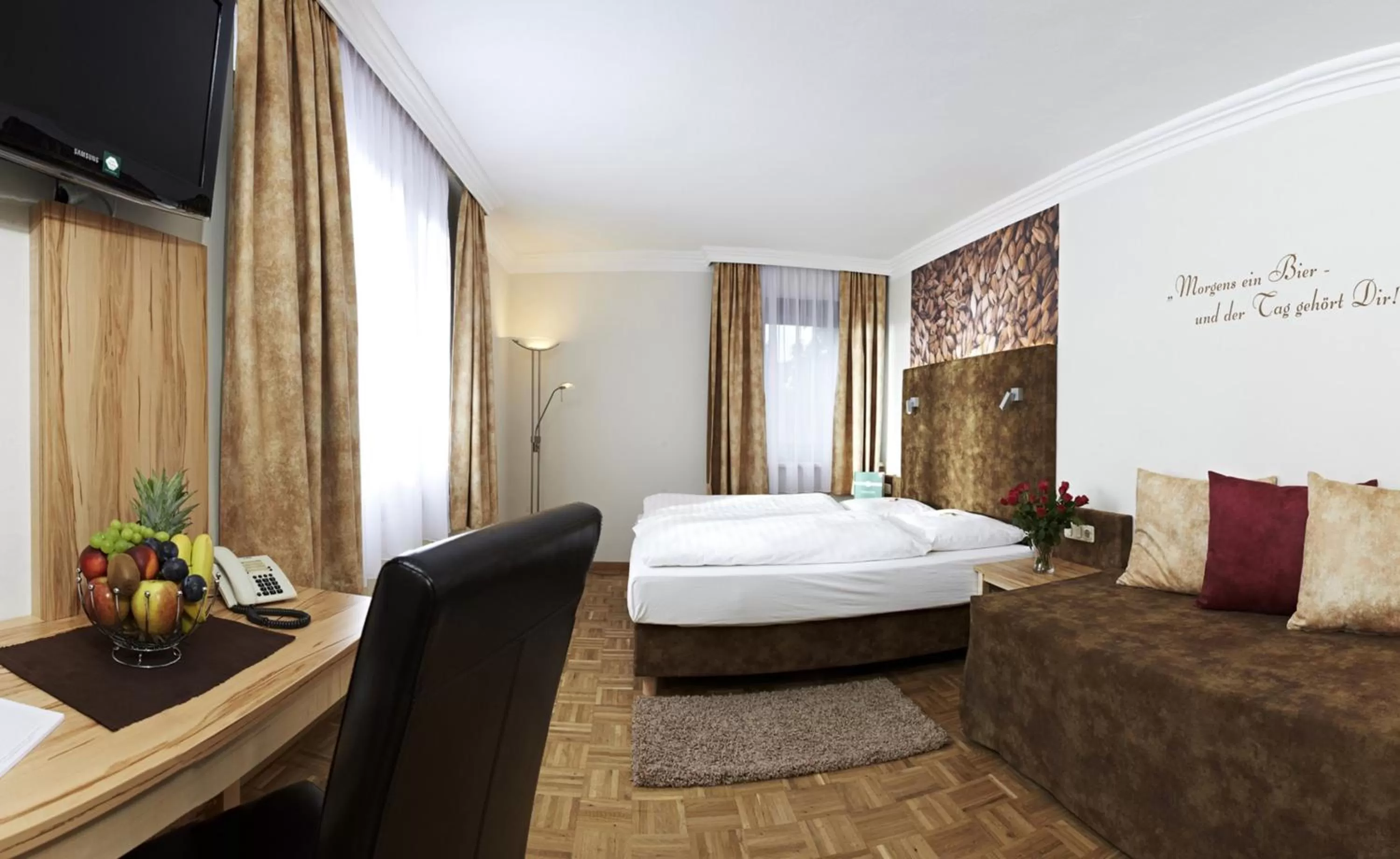 Bed in Biergasthof Riedberg