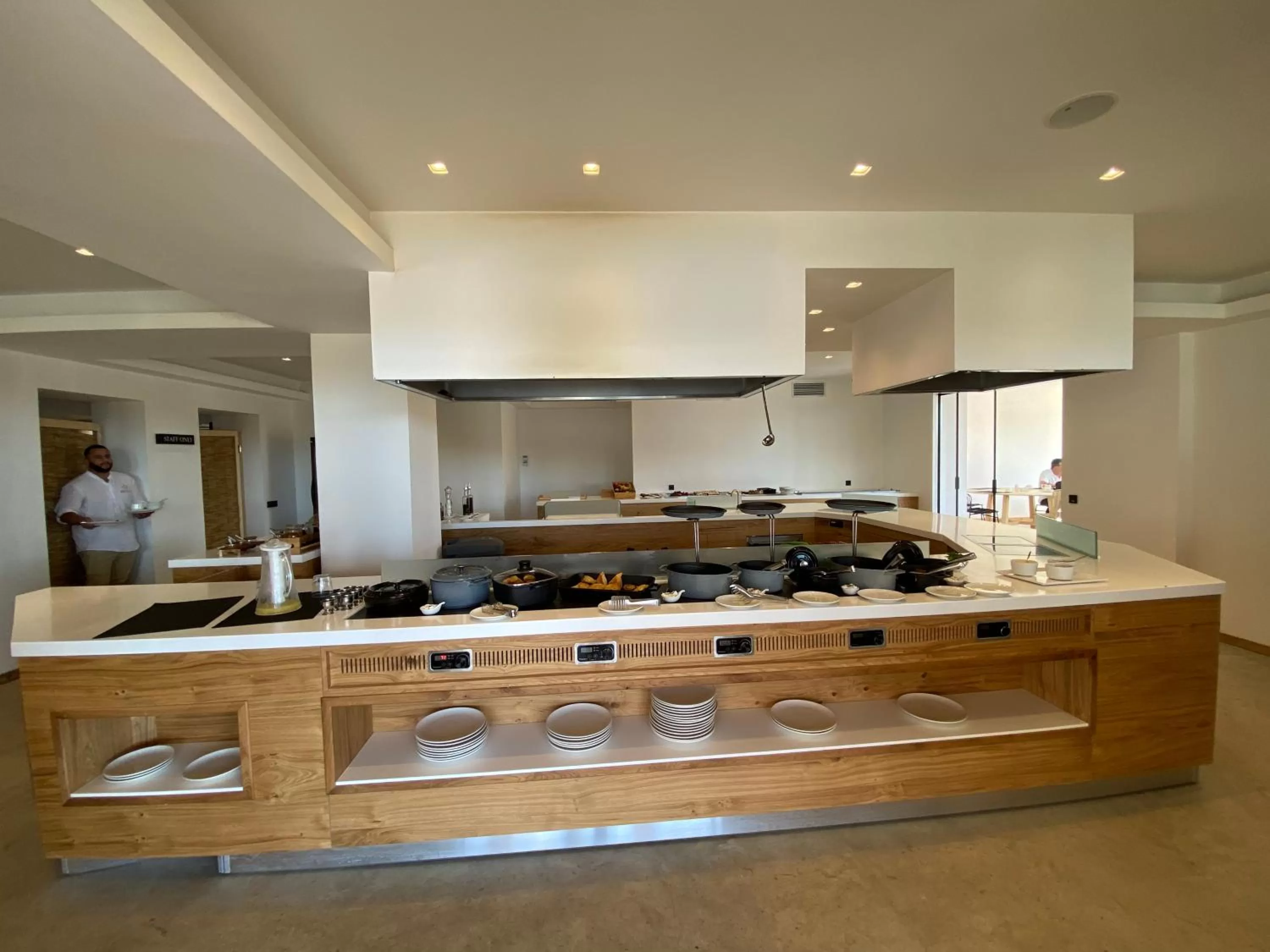 Buffet breakfast in Helios Beach Hotel & Bungalows