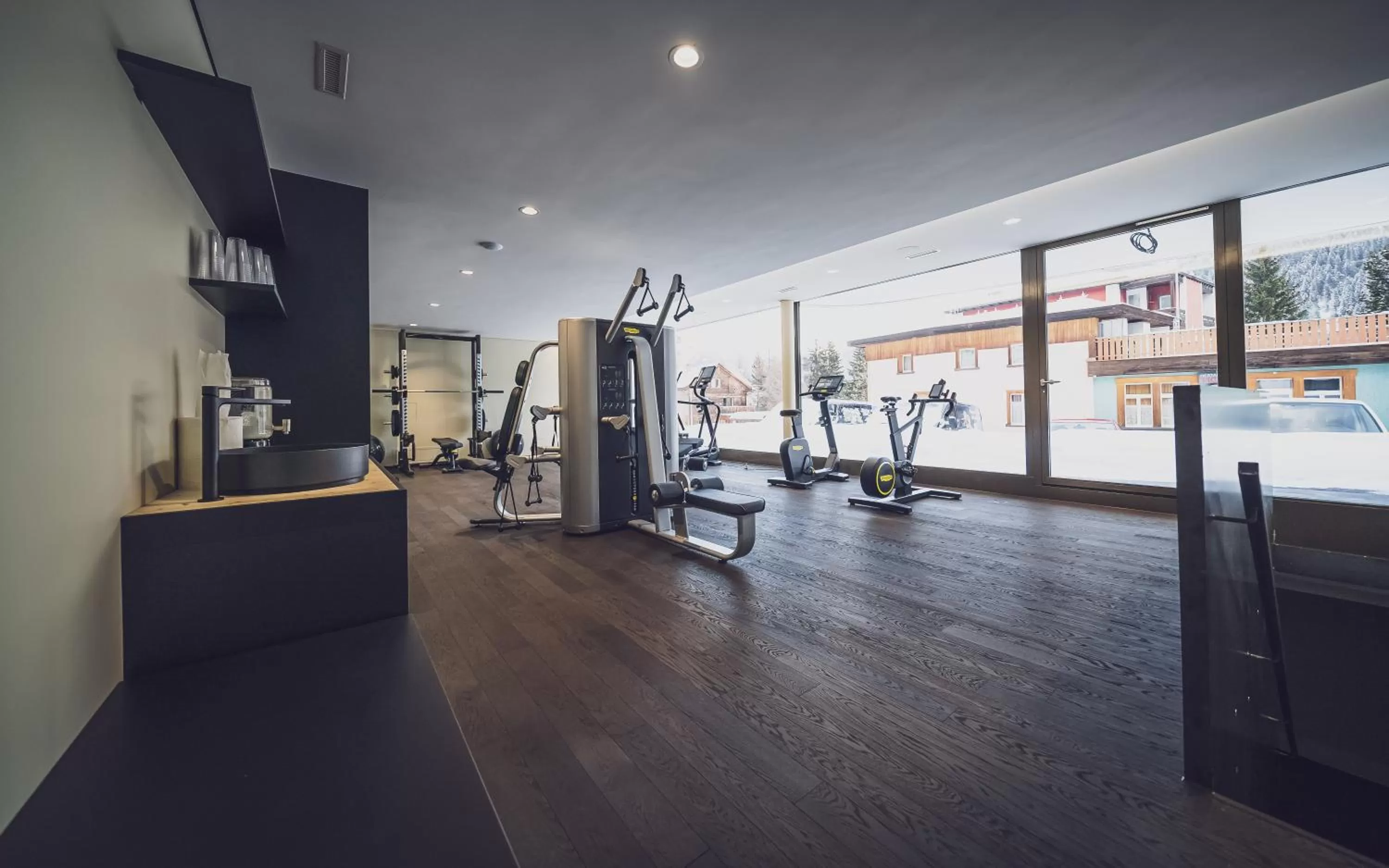 Fitness centre/facilities in Hotel National by Mountain Hotels