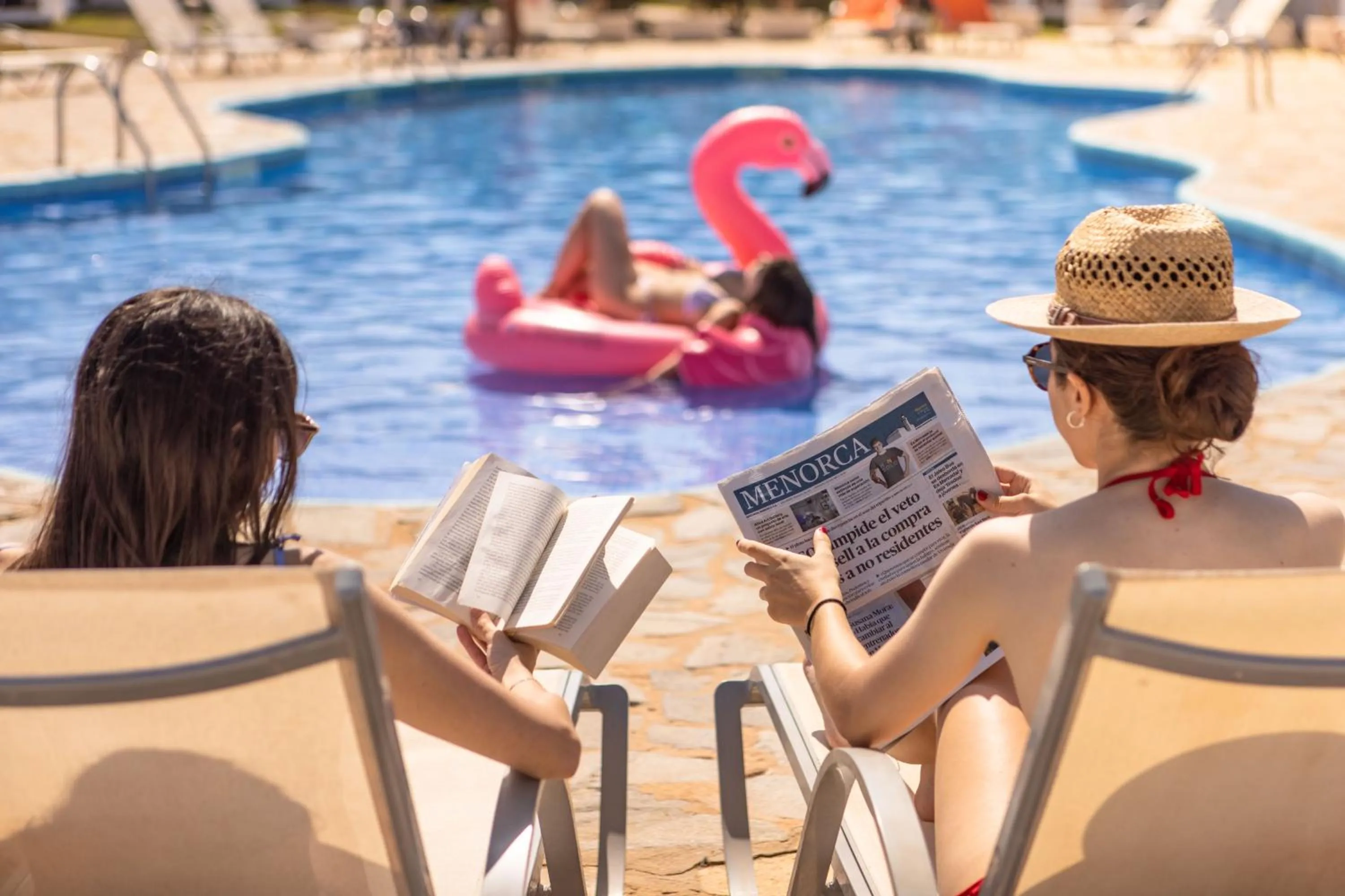 Swimming pool in RVHotels Sea Club Menorca