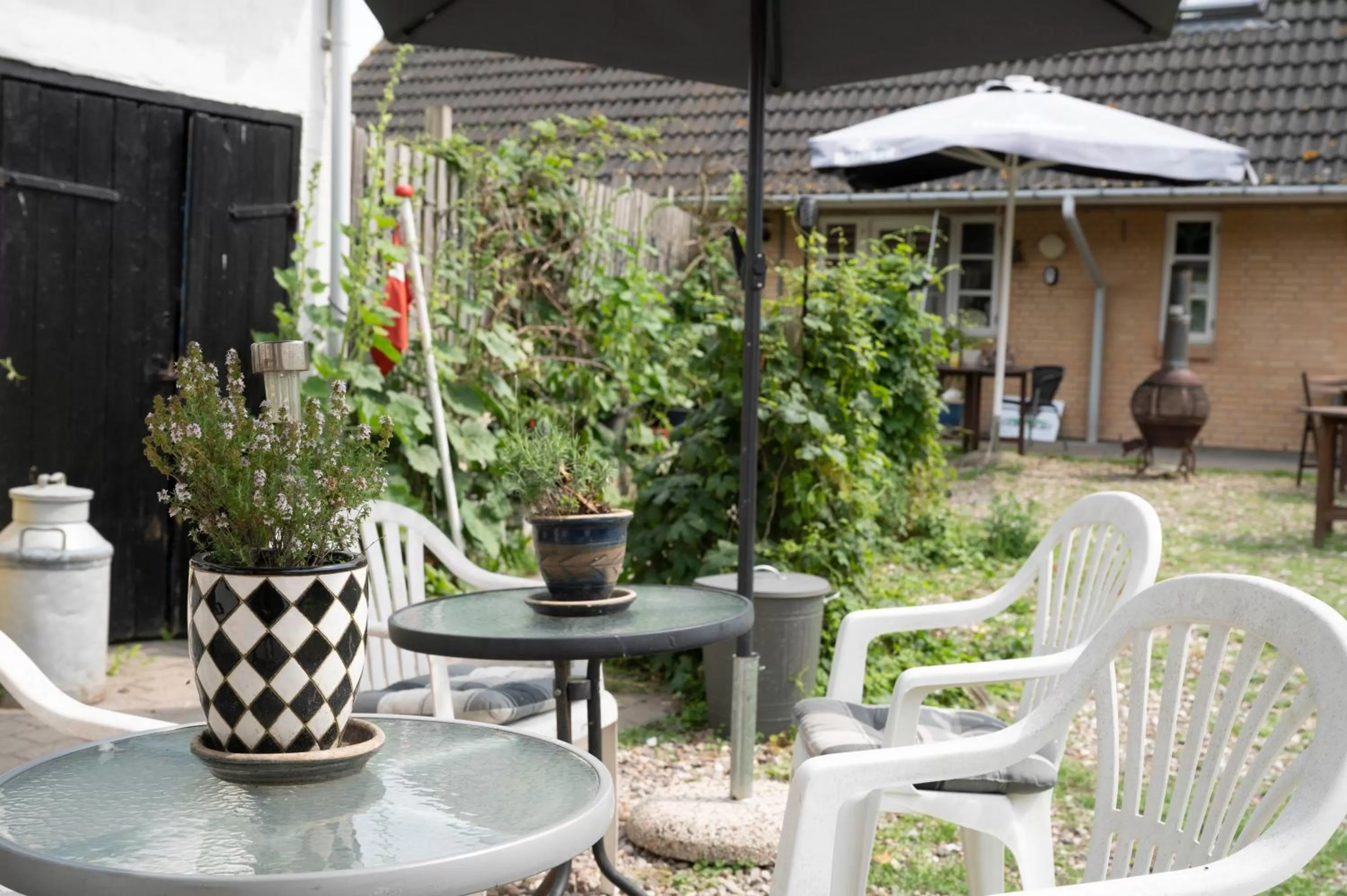 Garden in Skortskær Bondegårdsferie