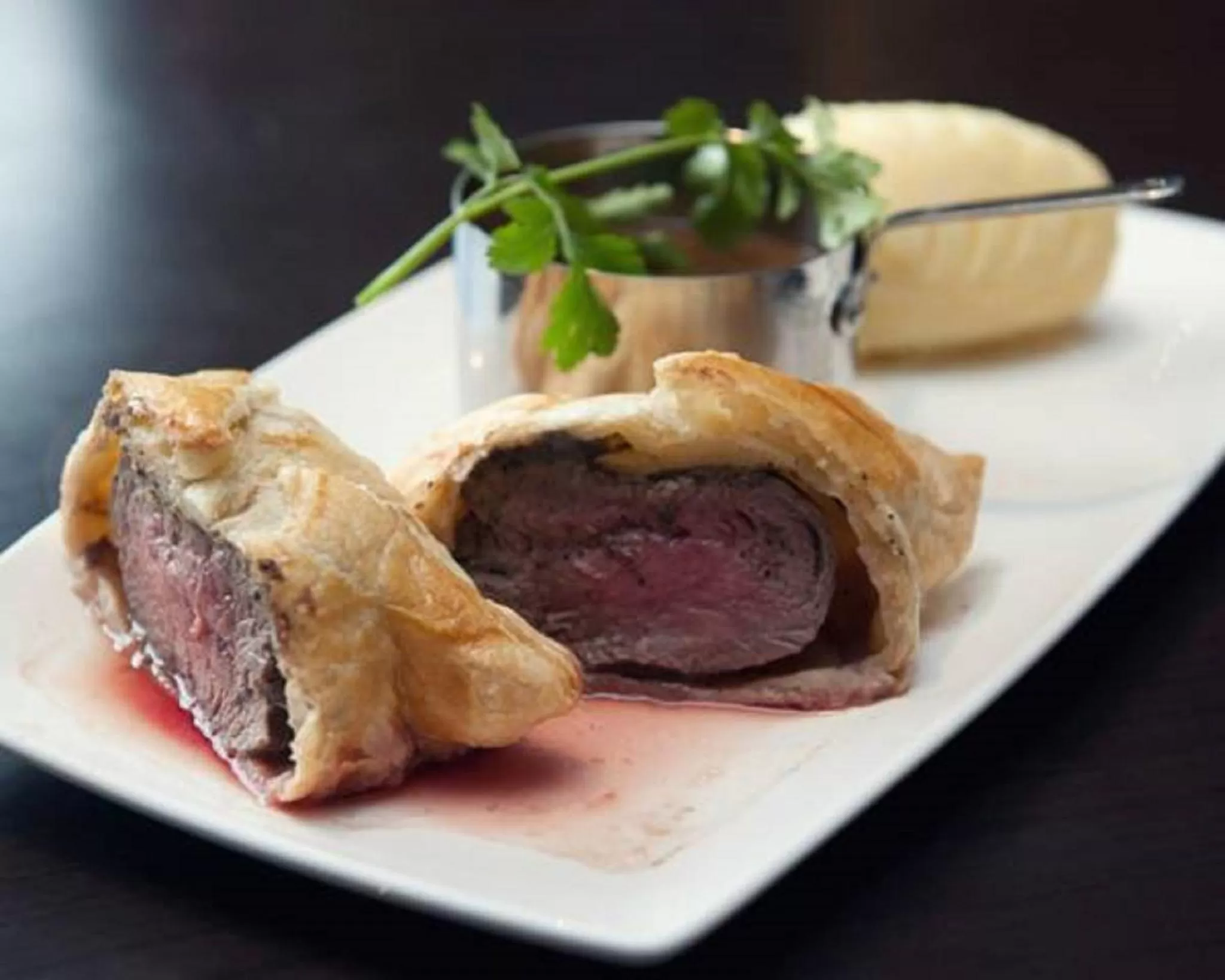 Food close-up in The Compasses Inn