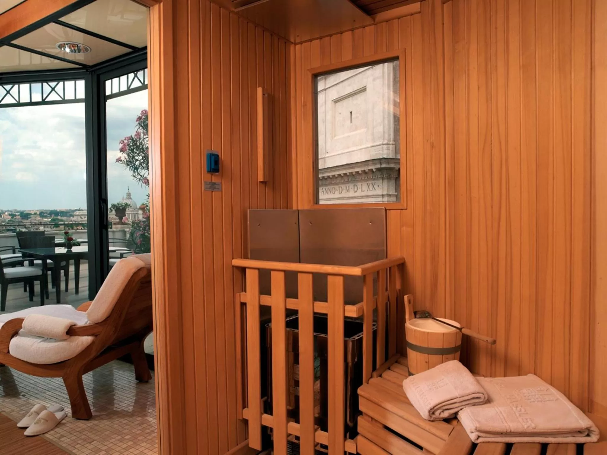 Spa and wellness centre/facilities in Hassler Roma