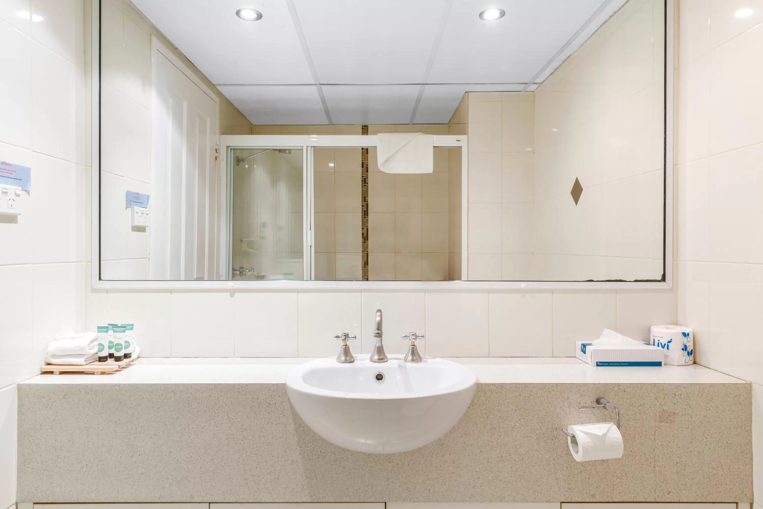 Shower in Bayview Tower