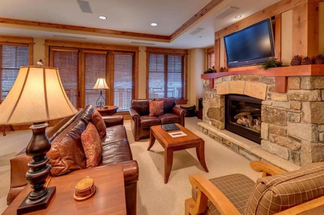 Seating Area in East West Hospitality at Tahoe