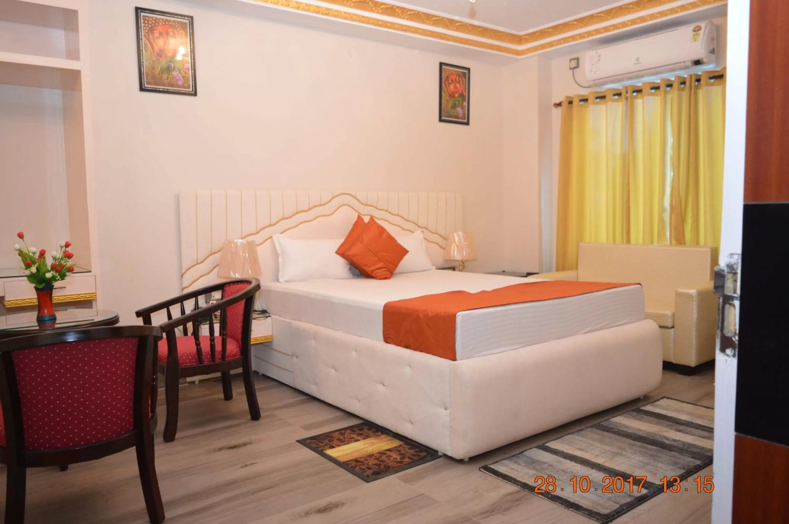 Bed in Hotel Biswanath