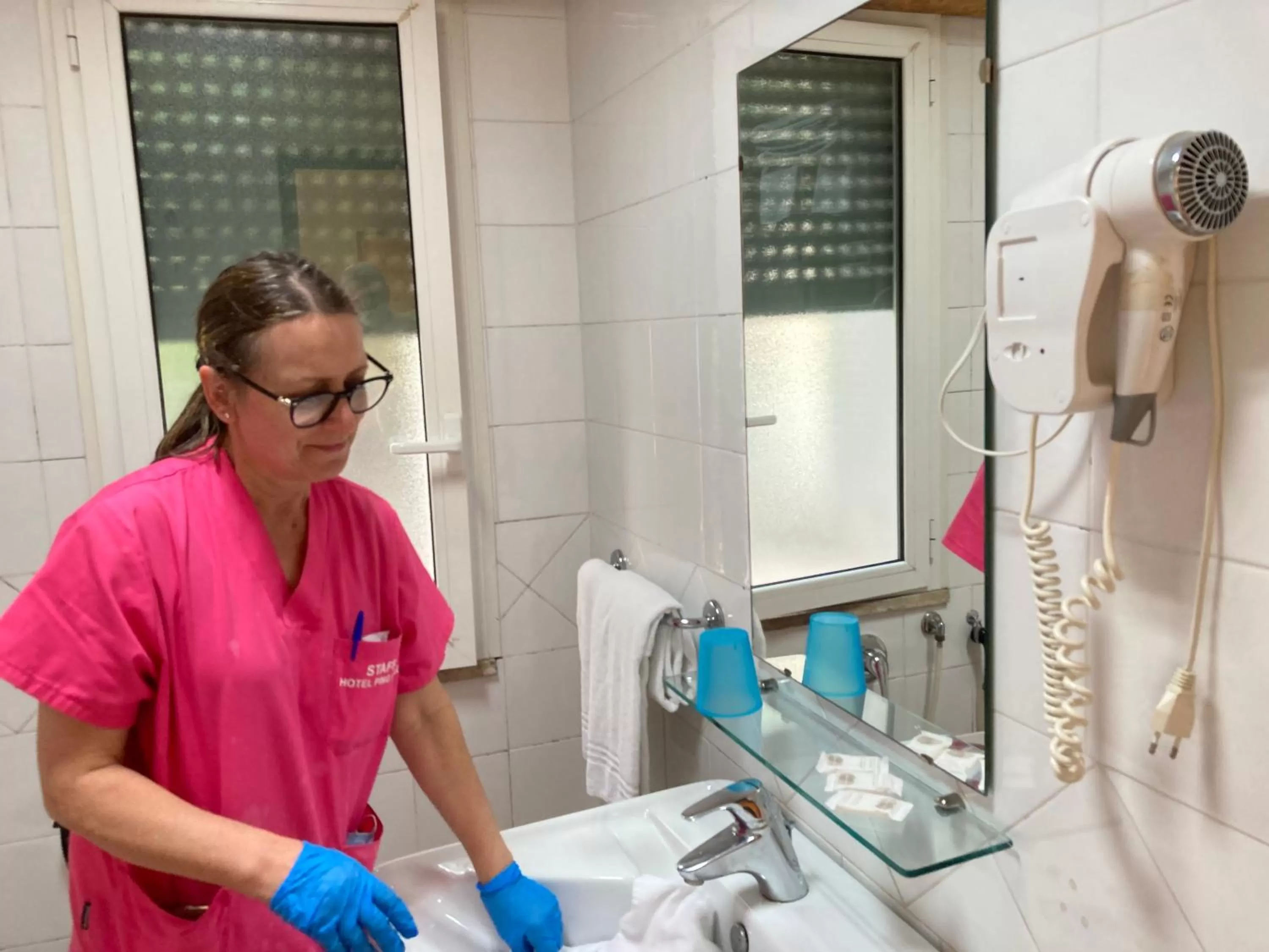 Staff in Hotel Ping Pong