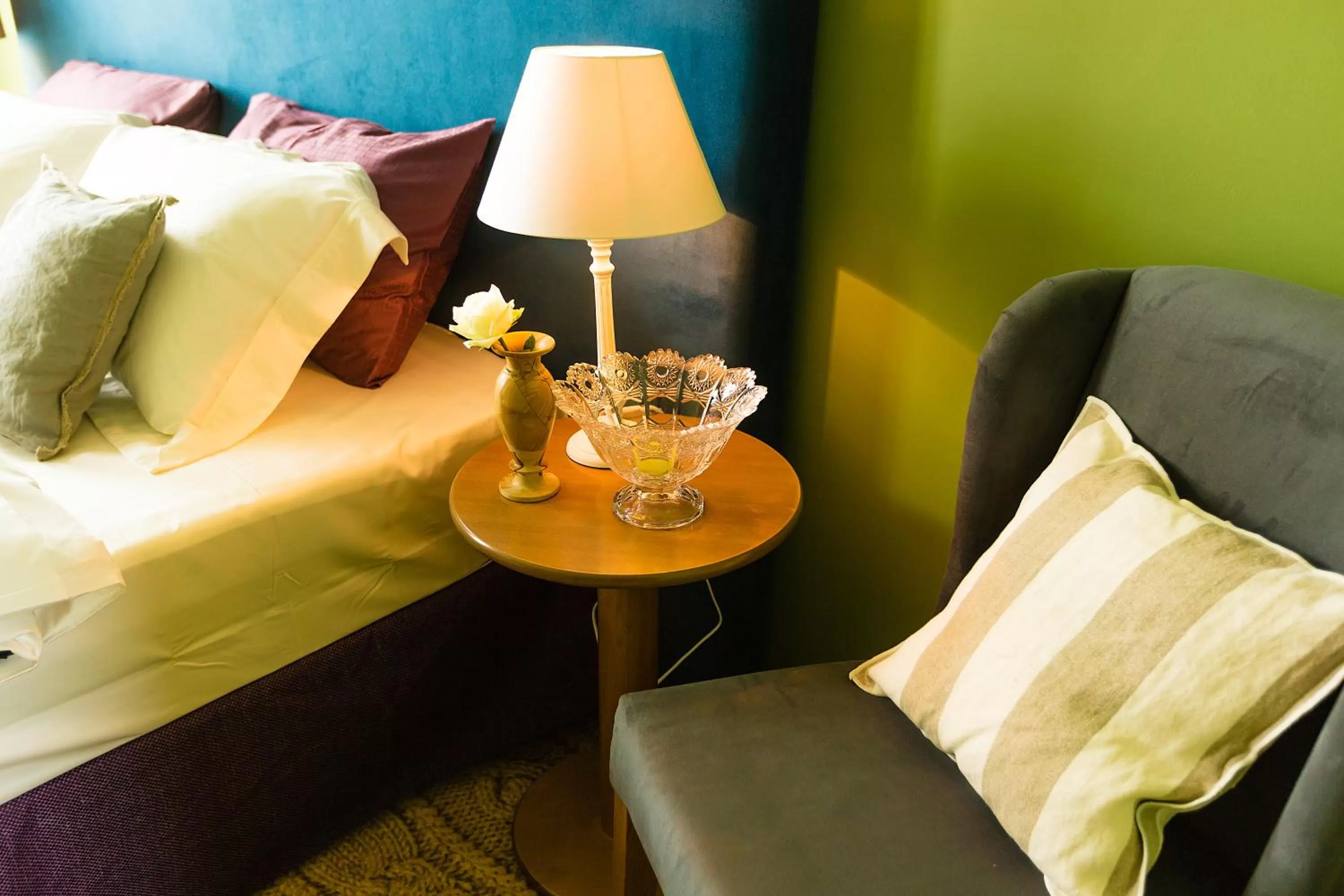 Bed in Country Spa Retreat