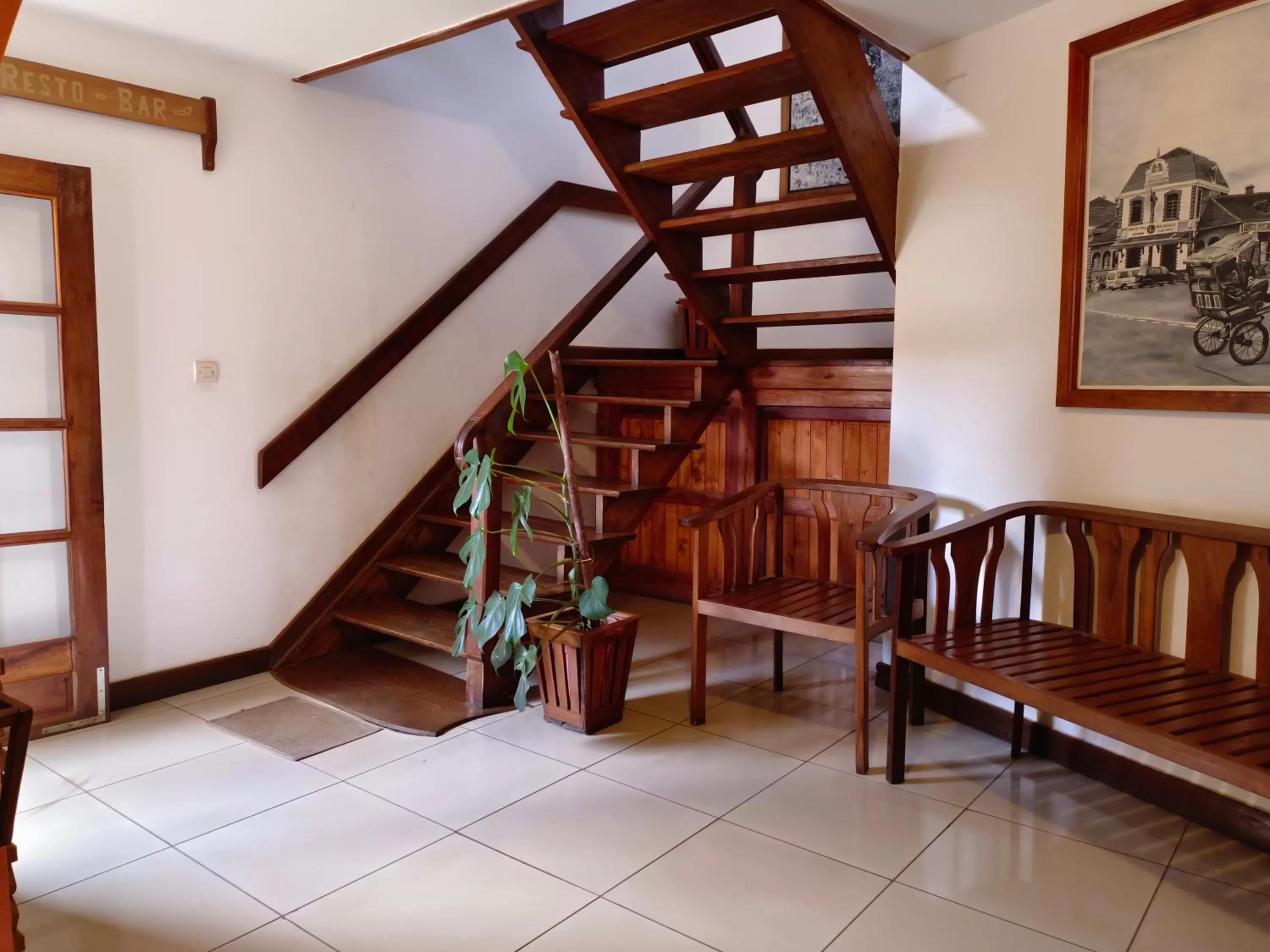 Lobby or reception in Antsirabe Hotel