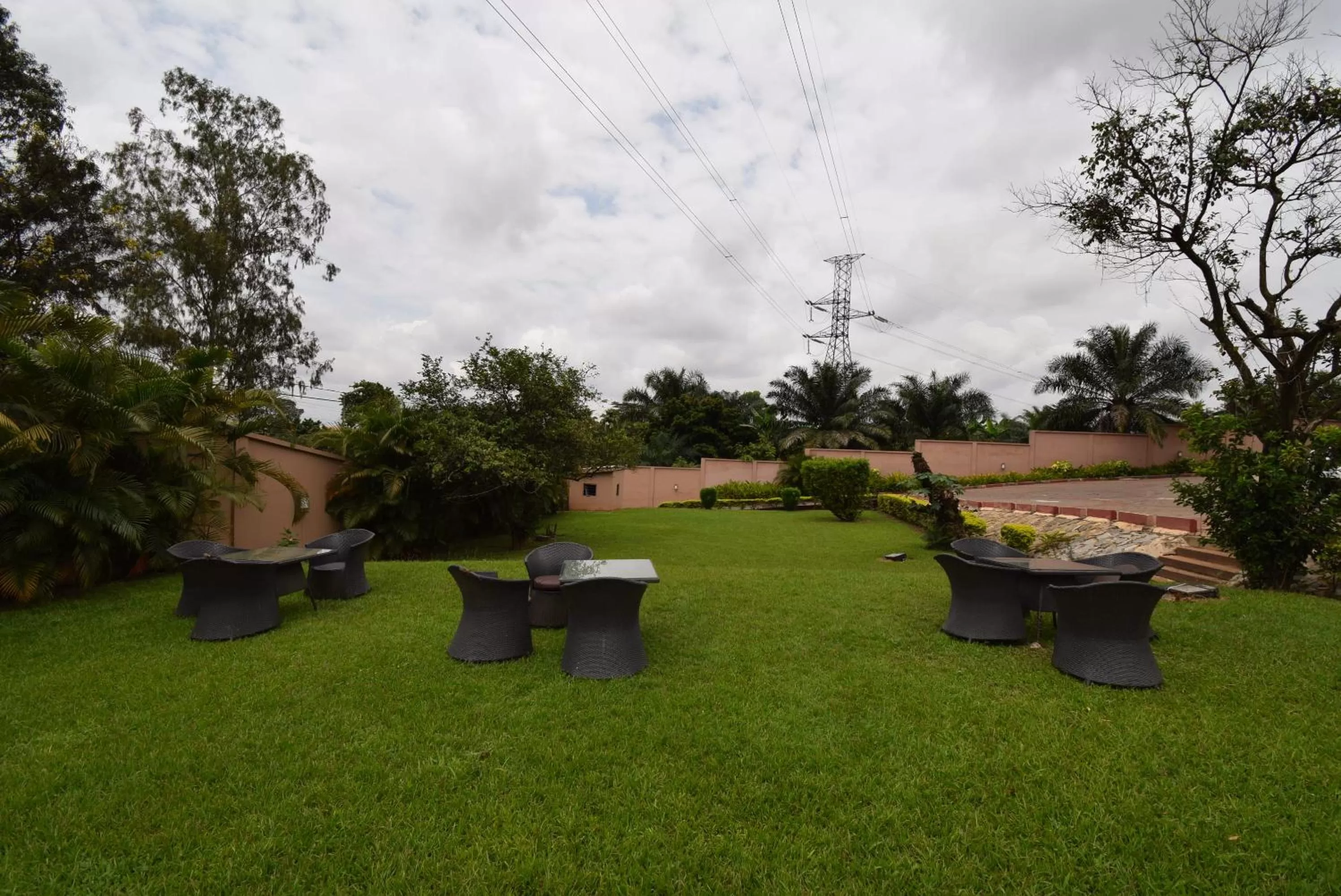 Garden in Noble House Hotel