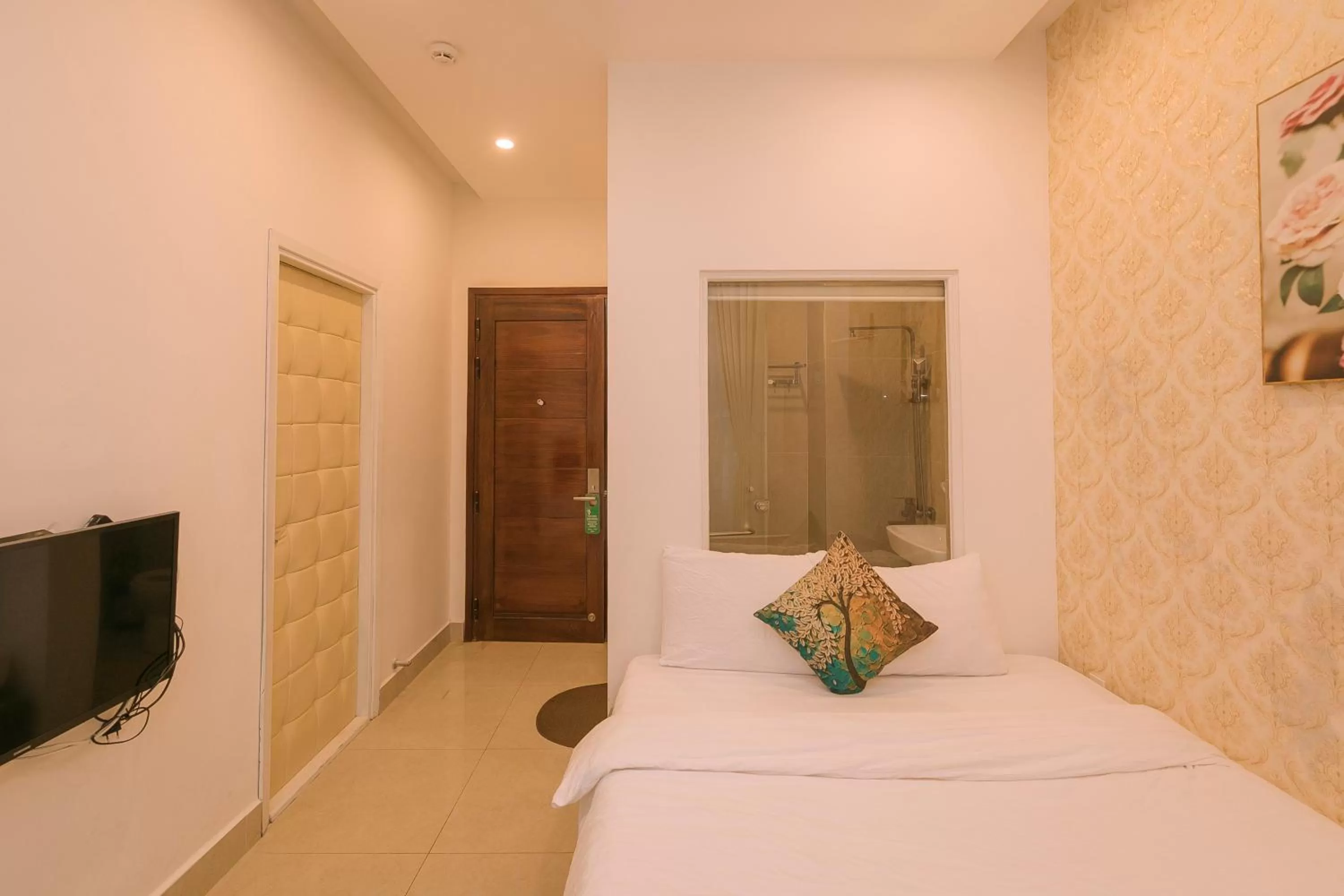 Bed in Ngàn Phố Studio & Love Hotel