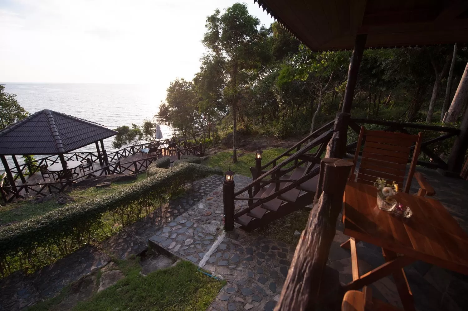 Balcony/Terrace in Koh Kood Beach Resort