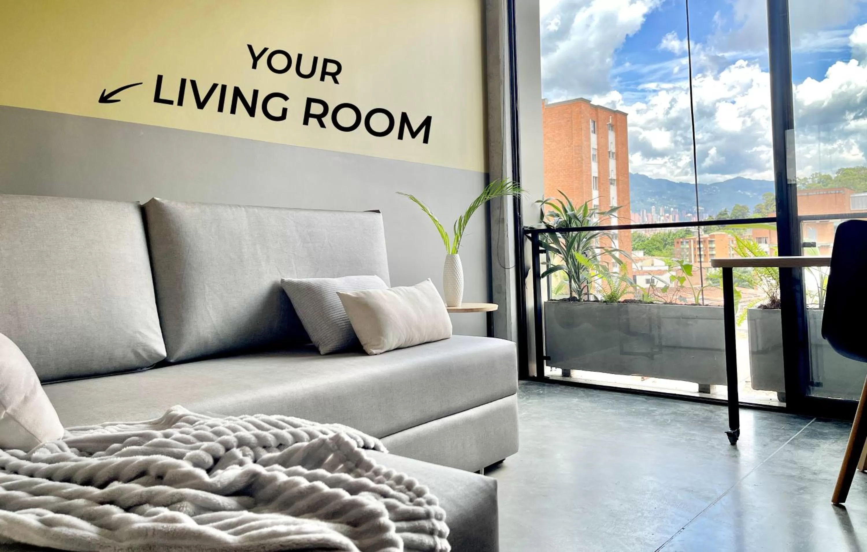 Living room in Beminimal Hotel